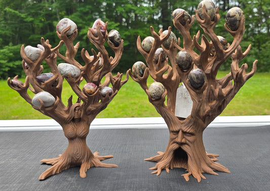 3D Printed Tumble Tree – Unique Crystal Display Décor