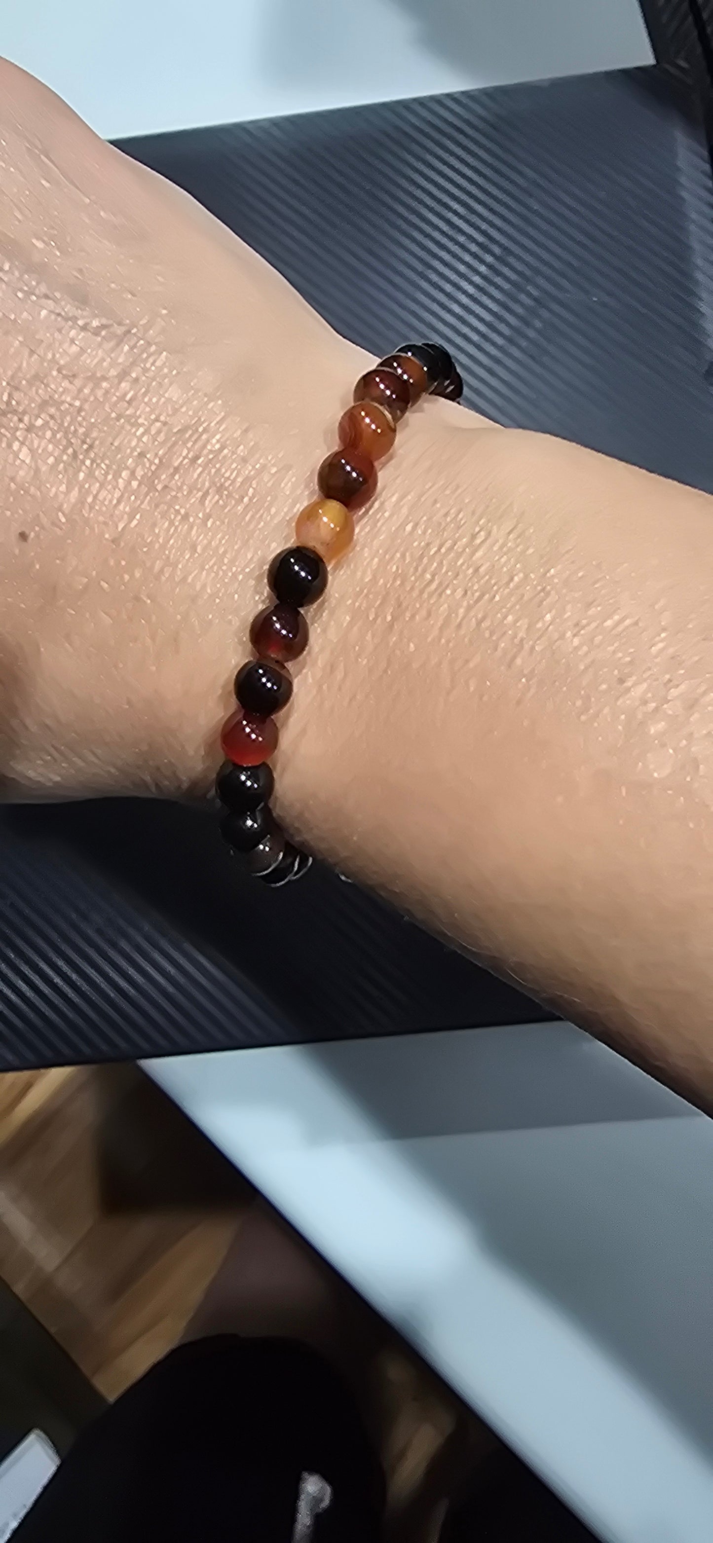 Dream  Agate 6mm Bracelet
