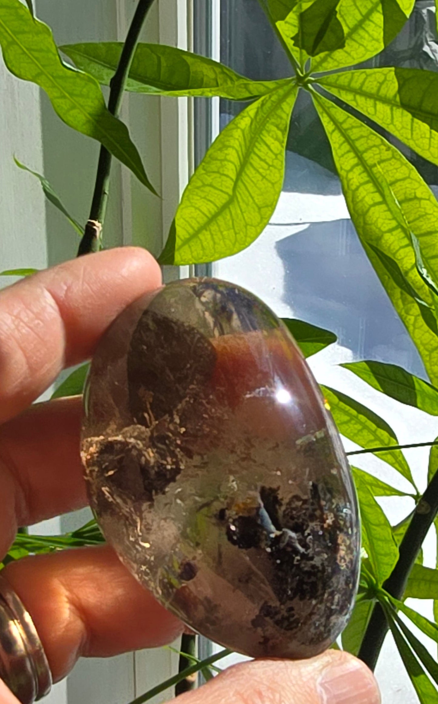 Garden Quartz Lens – Natural Quartz from Brazil