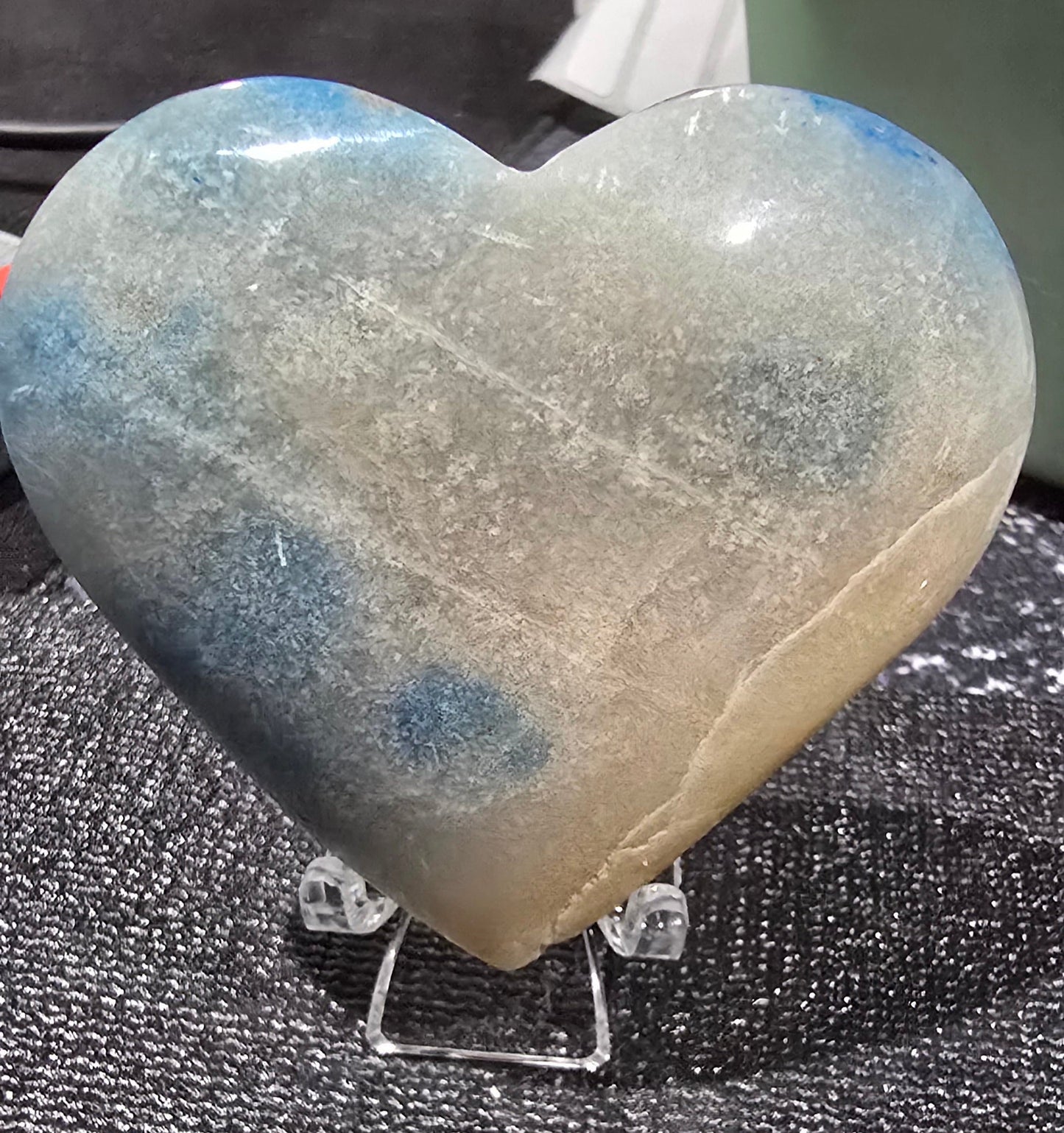 Trolleite Heart Carvings – Natural Mineral Specimen