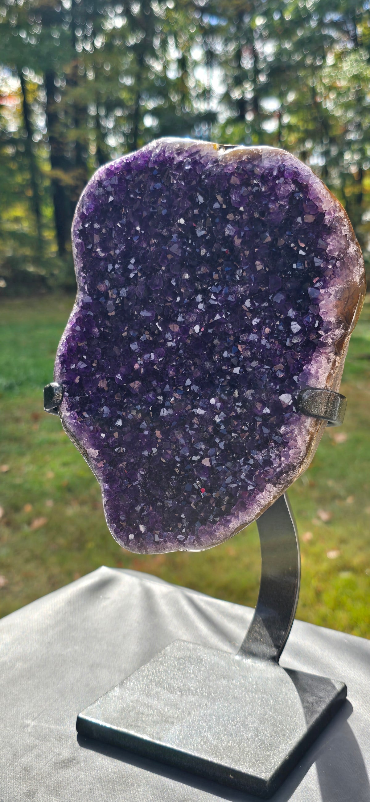 Uruguayan Amethyst Display Specimen – 3.83 kg Natural Crystal Cluster
