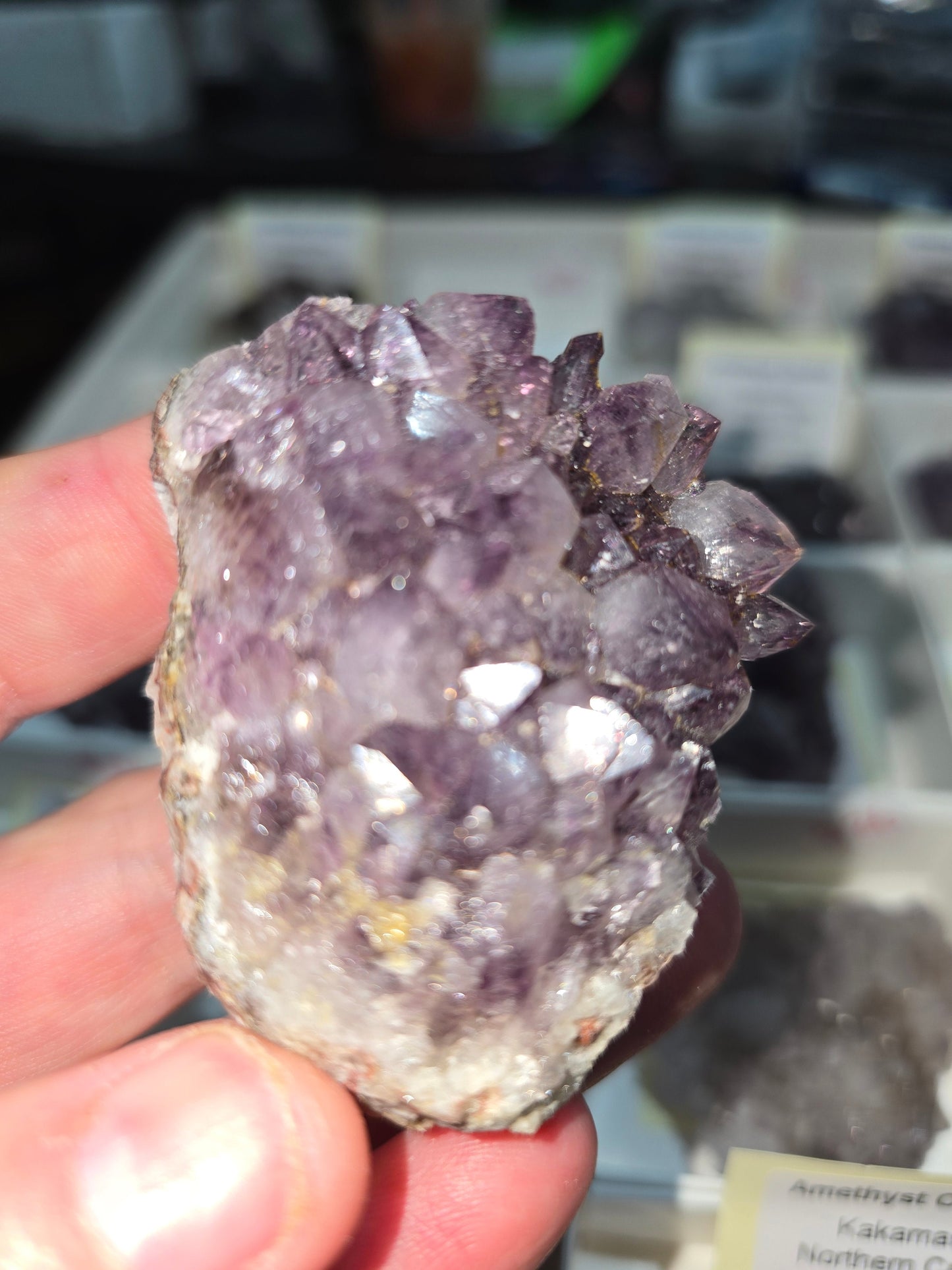 Amethyst Clusters from South Africa – Natural Mineral Specimen