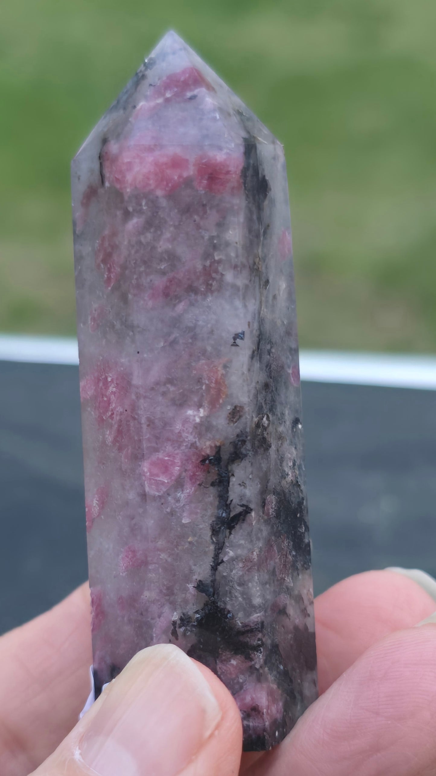 Rhodonite Towers – Polished Natural Stone