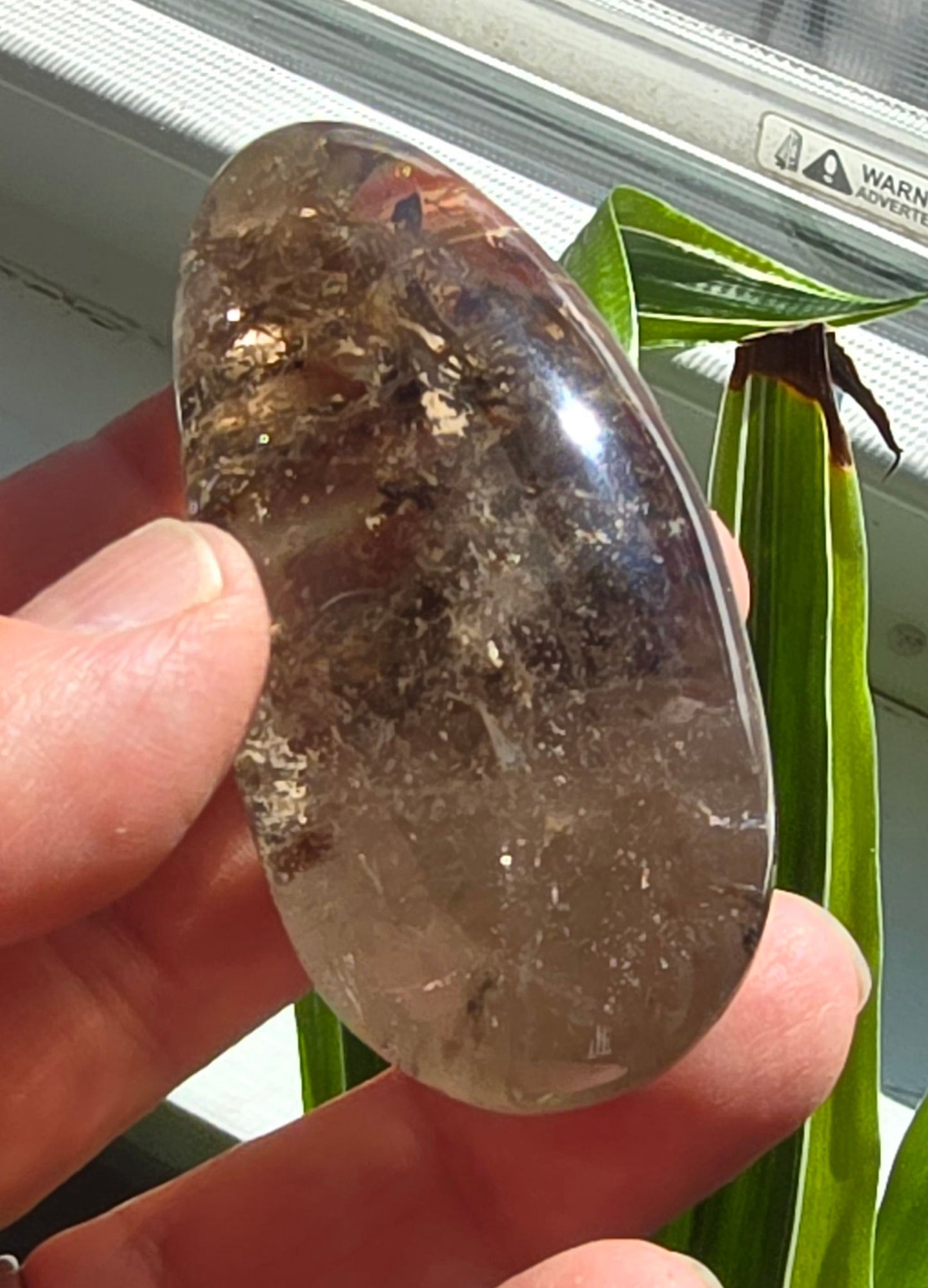 Garden Quartz Lens – Natural Quartz from Brazil