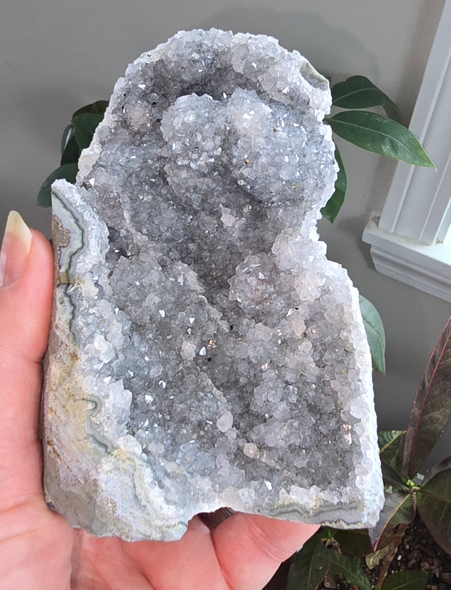 Rainbow Amethyst Cut Bases – Natural Stone from Uruguay