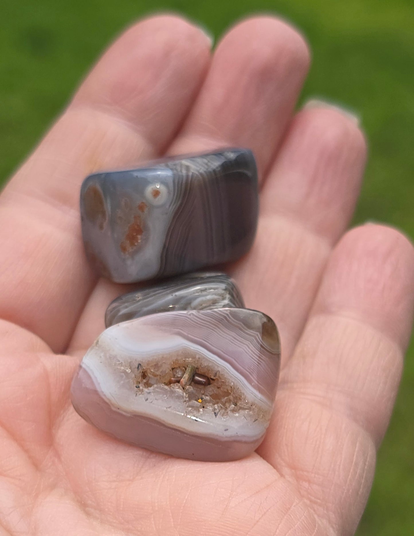 Botswana Agate Tumbled Stones