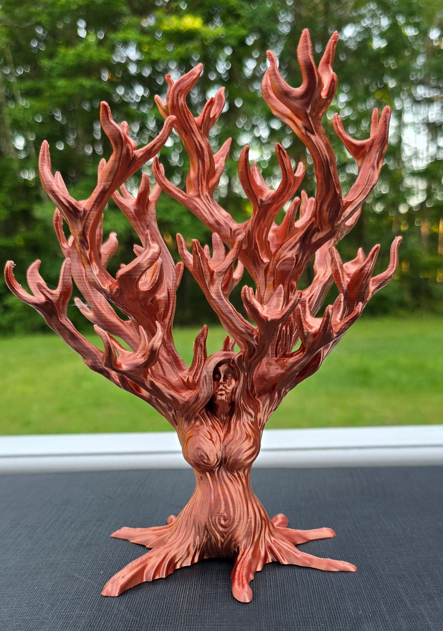 3D Printed Tumble Tree – Unique Crystal Display Décor
