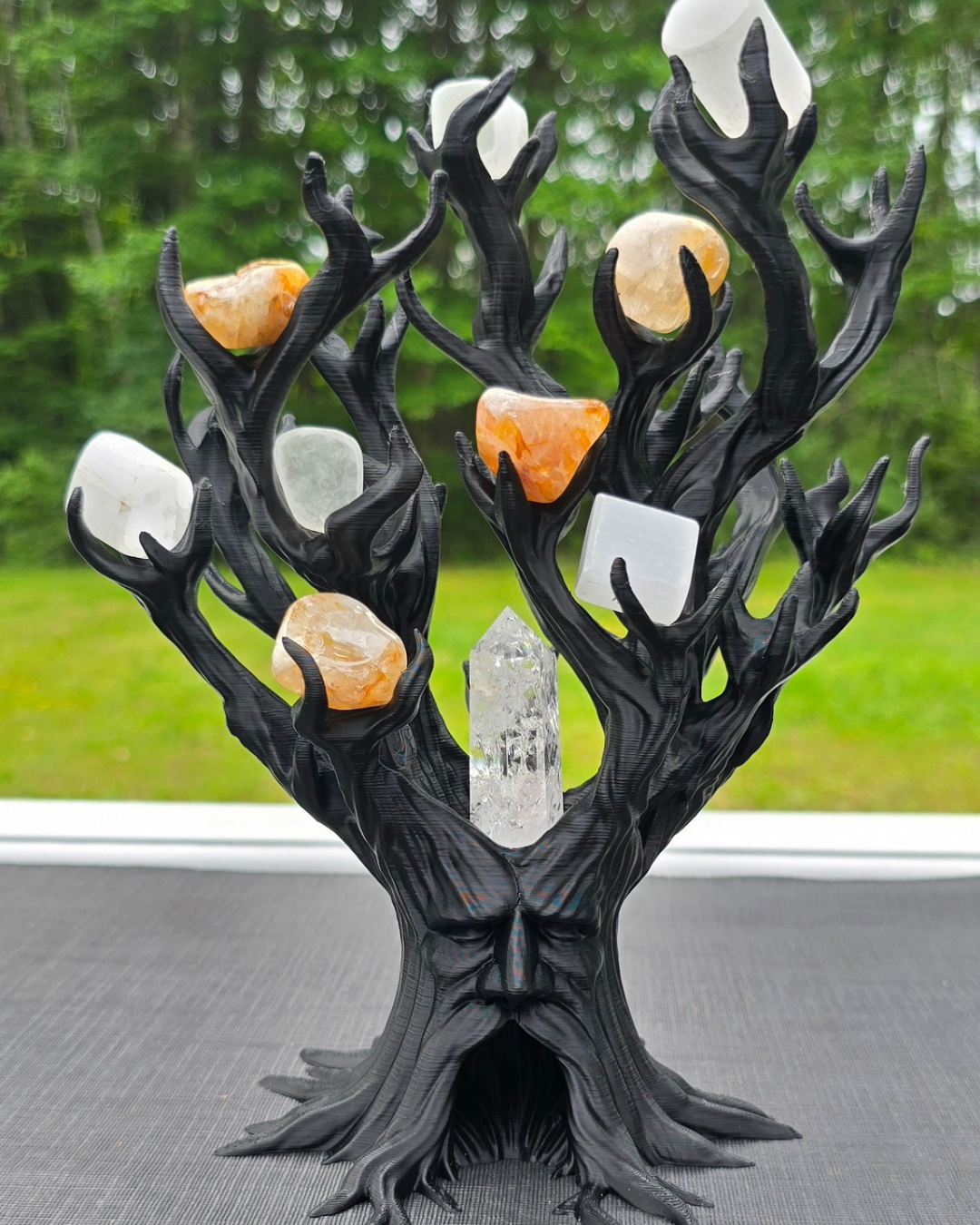 3D Printed Tumble Tree – Unique Crystal Display Décor