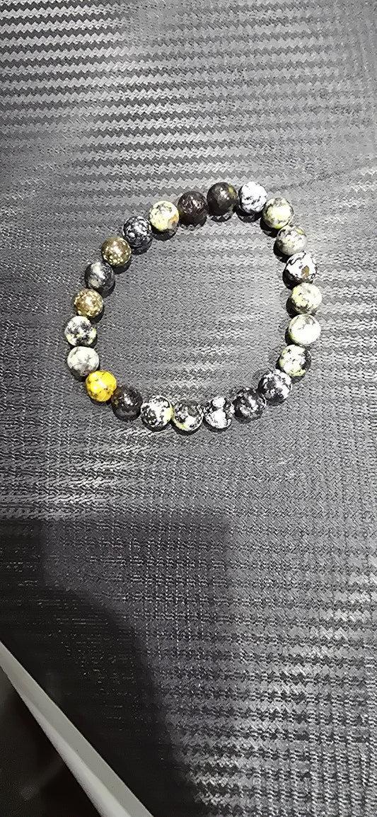 Blue Ocean Jasper 8mm Bracelet