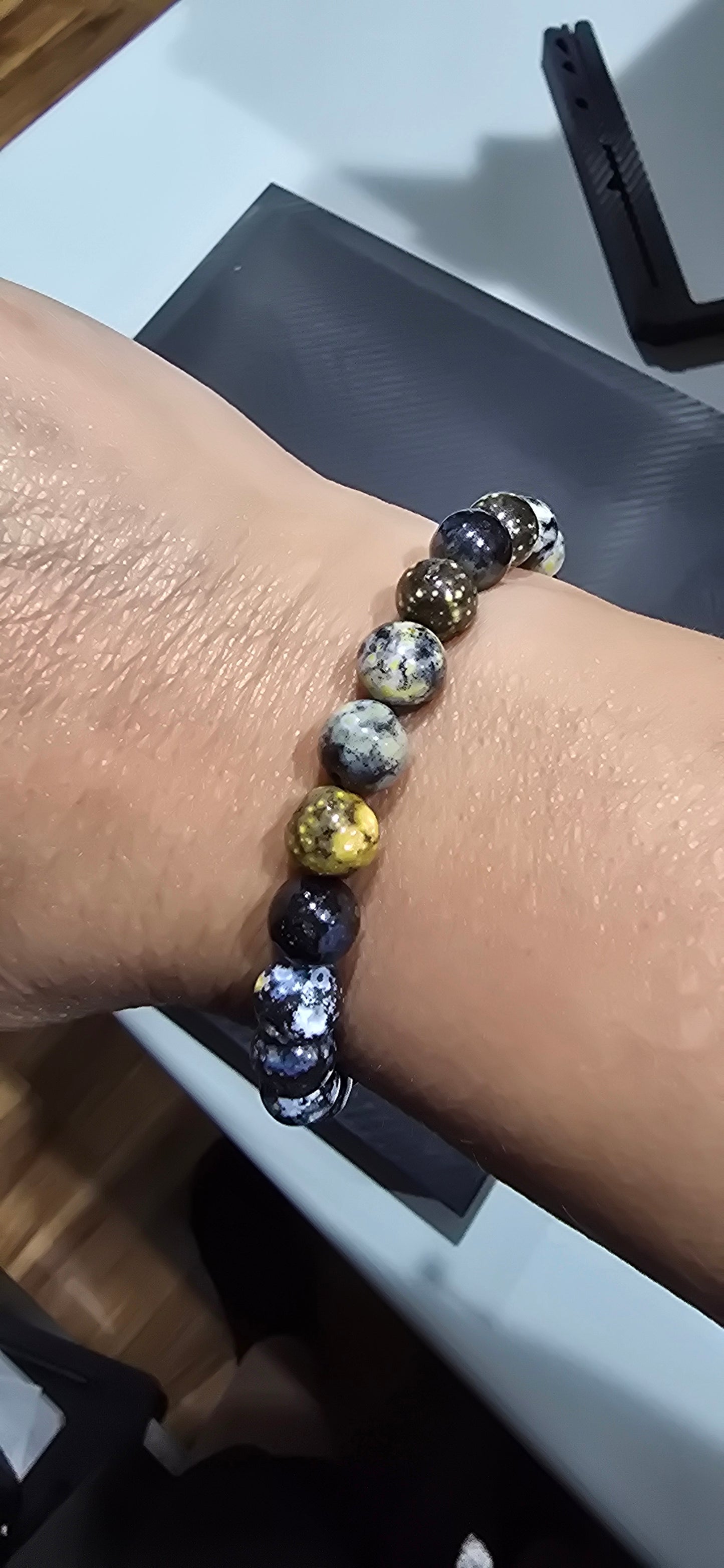 Blue Ocean Jasper 8mm Bracelet