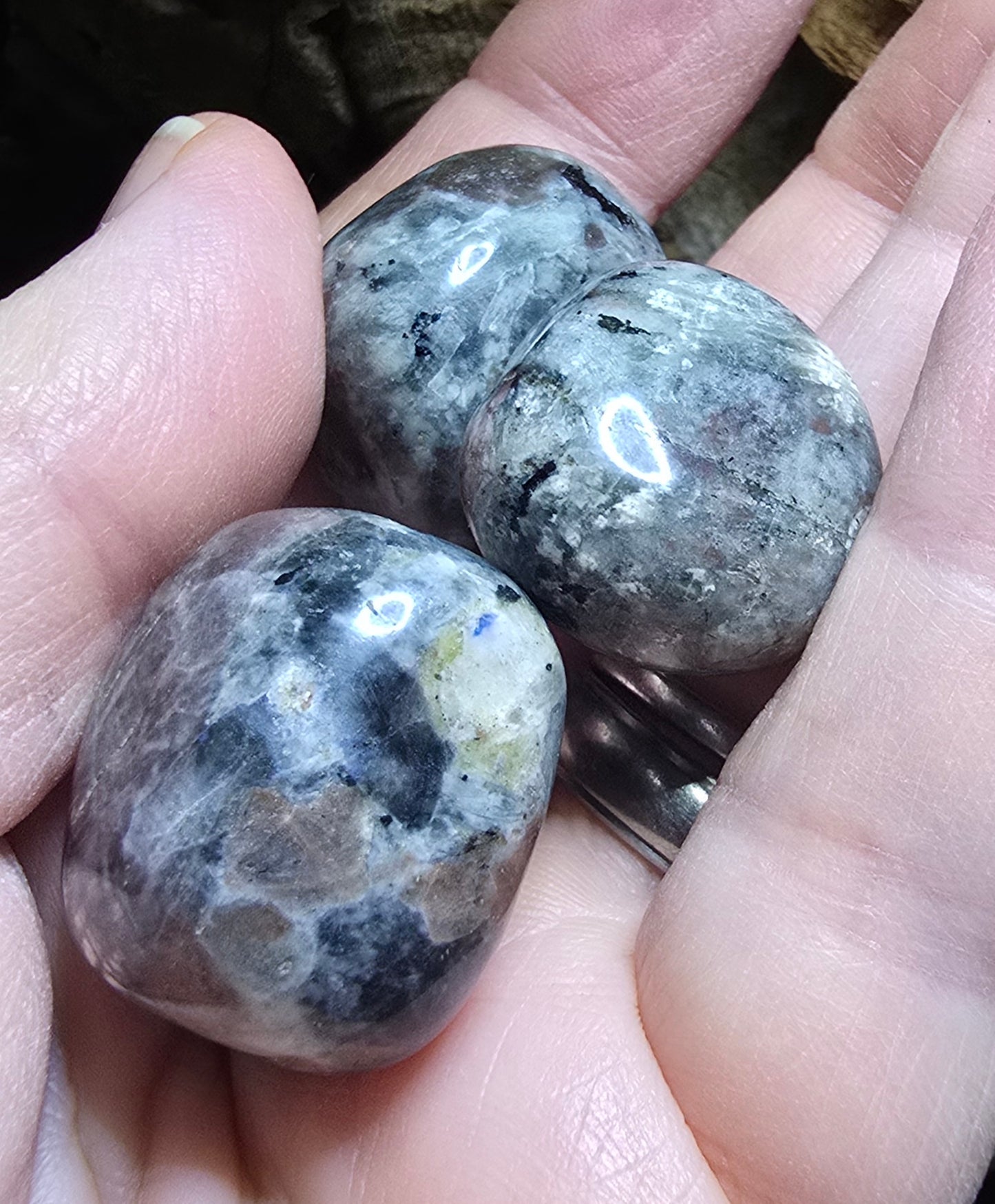 Flame Stone Yooperlite Tumbles – Natural Polished Stone