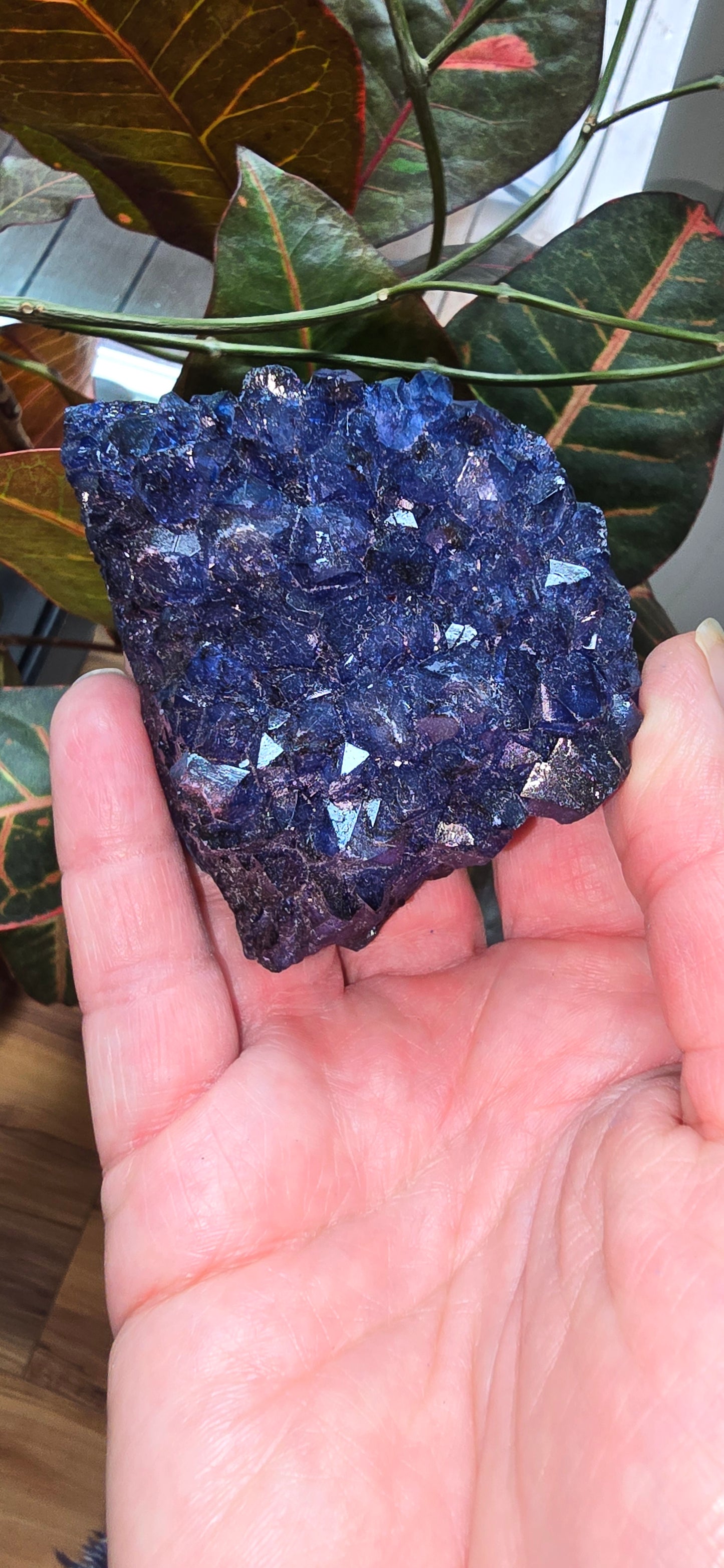 Dyed Blue Quartz