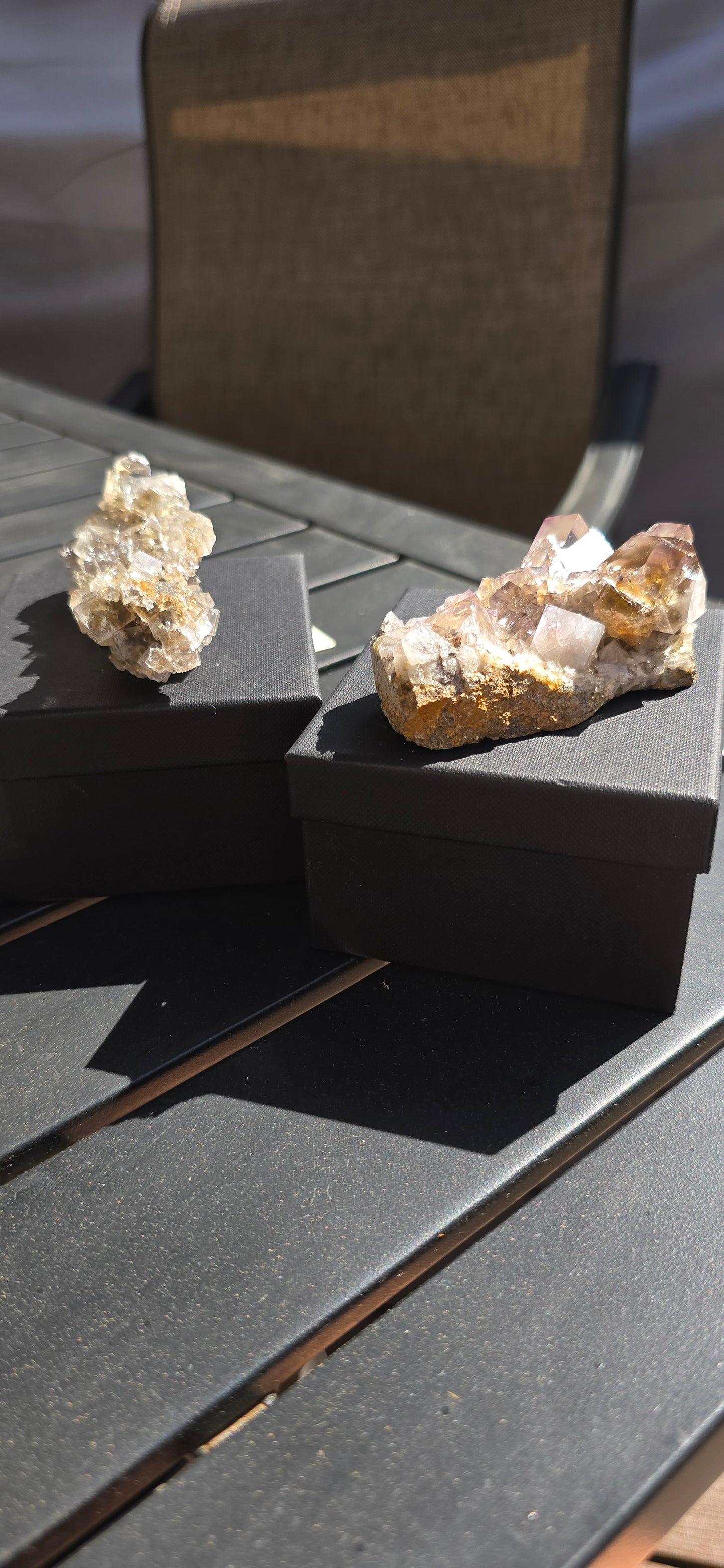 the bull vein Pocket Fluorite