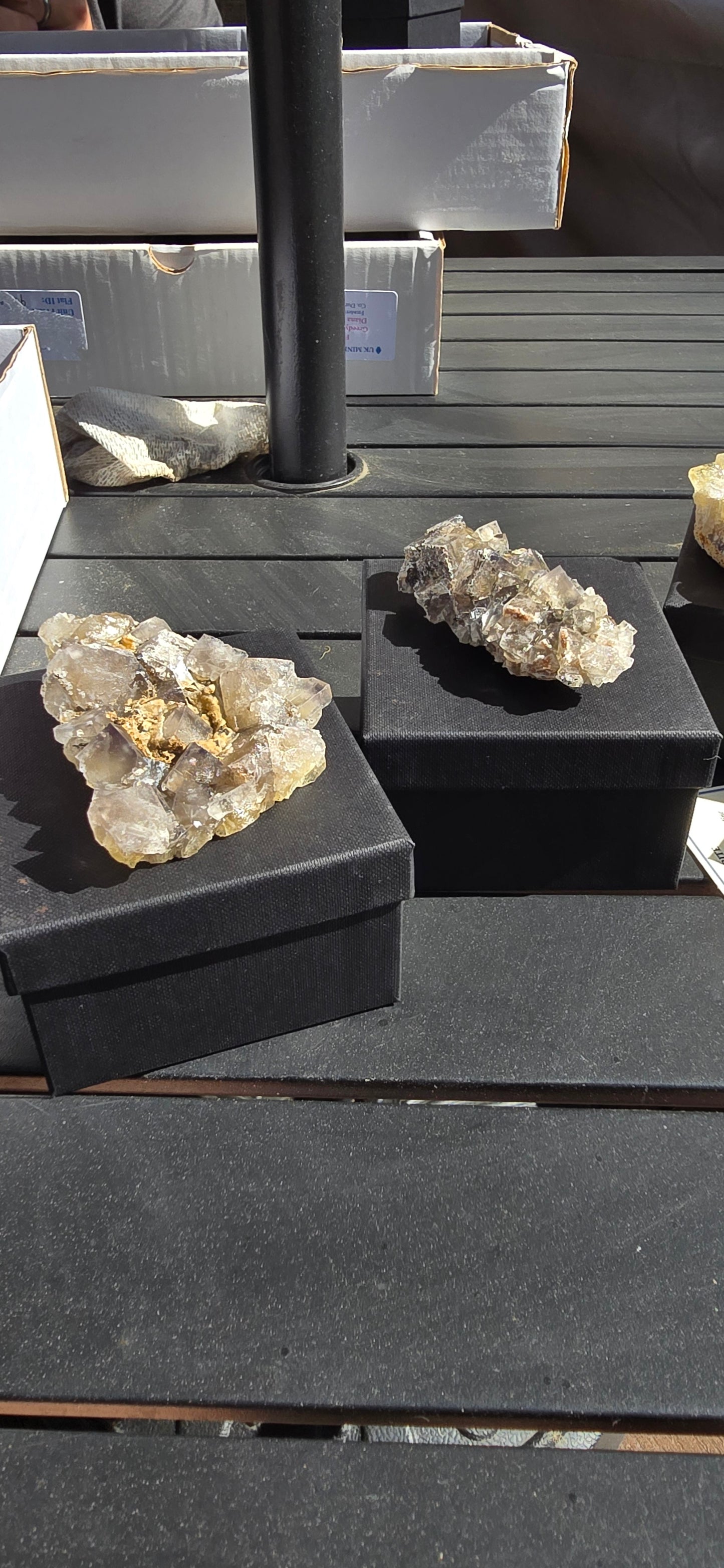 the bull vein Pocket Fluorite