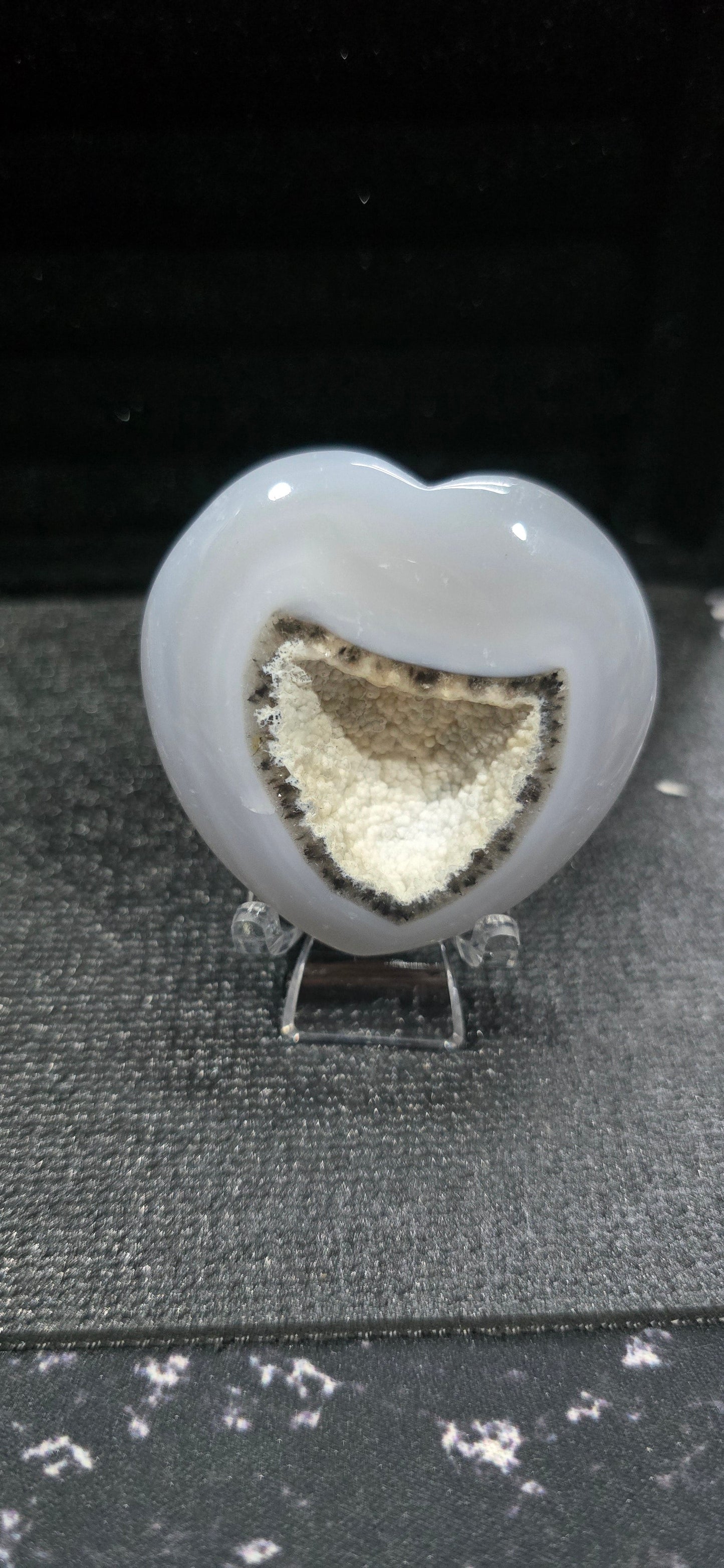 Agate Heart Carvings – Polished Natural Agate