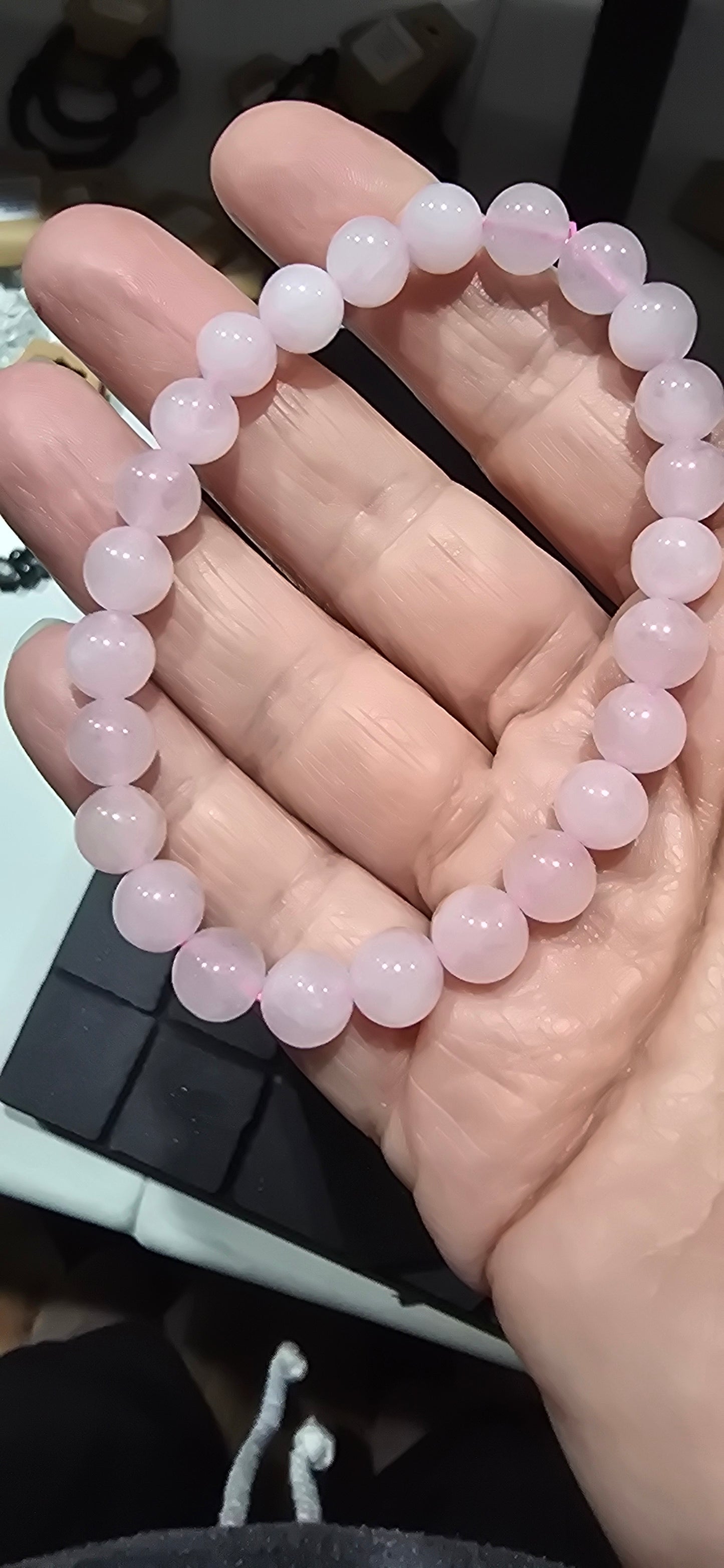 Rose Quartz 8mm Bracelet