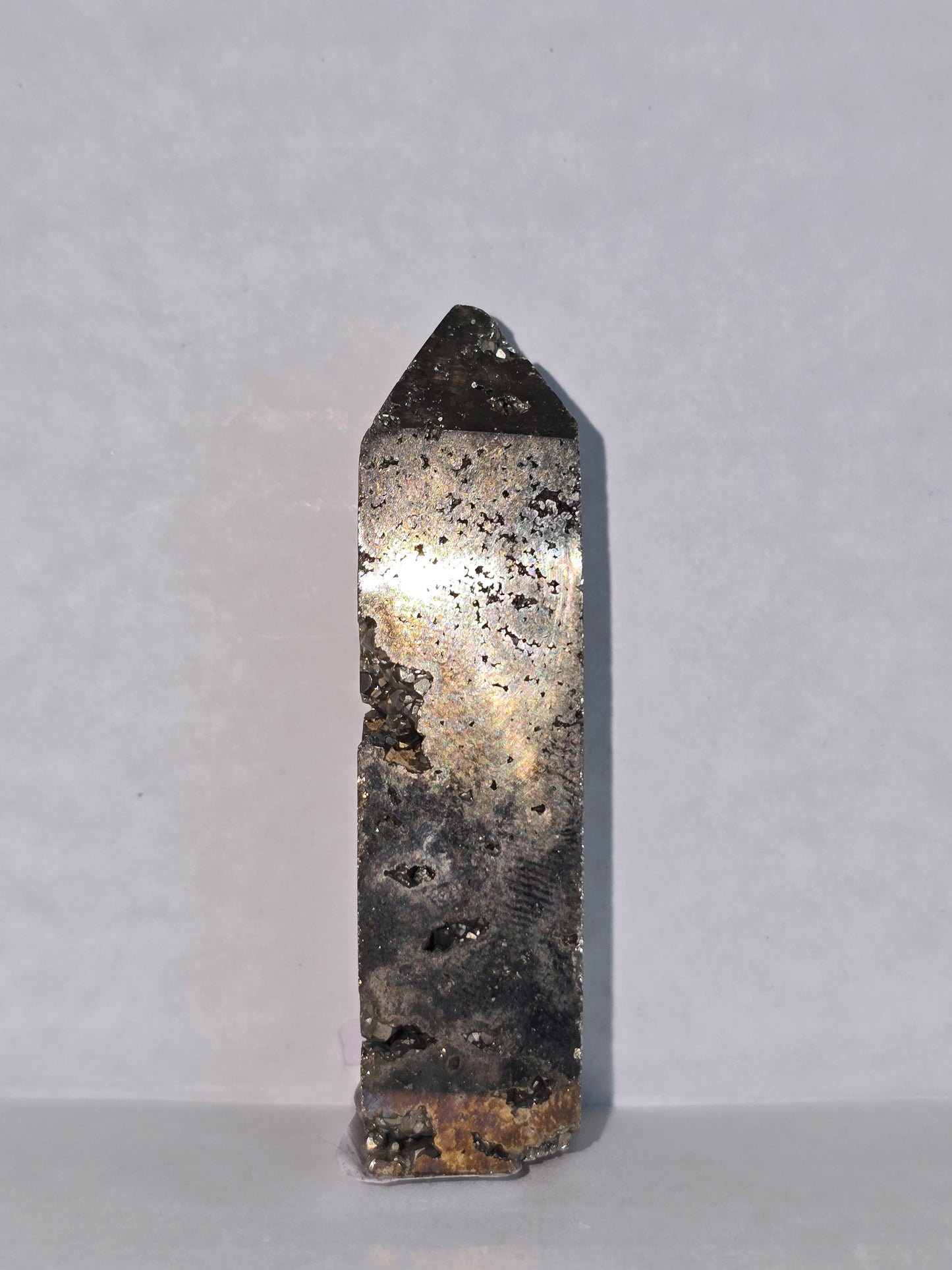 Druzy Pyrite Tower