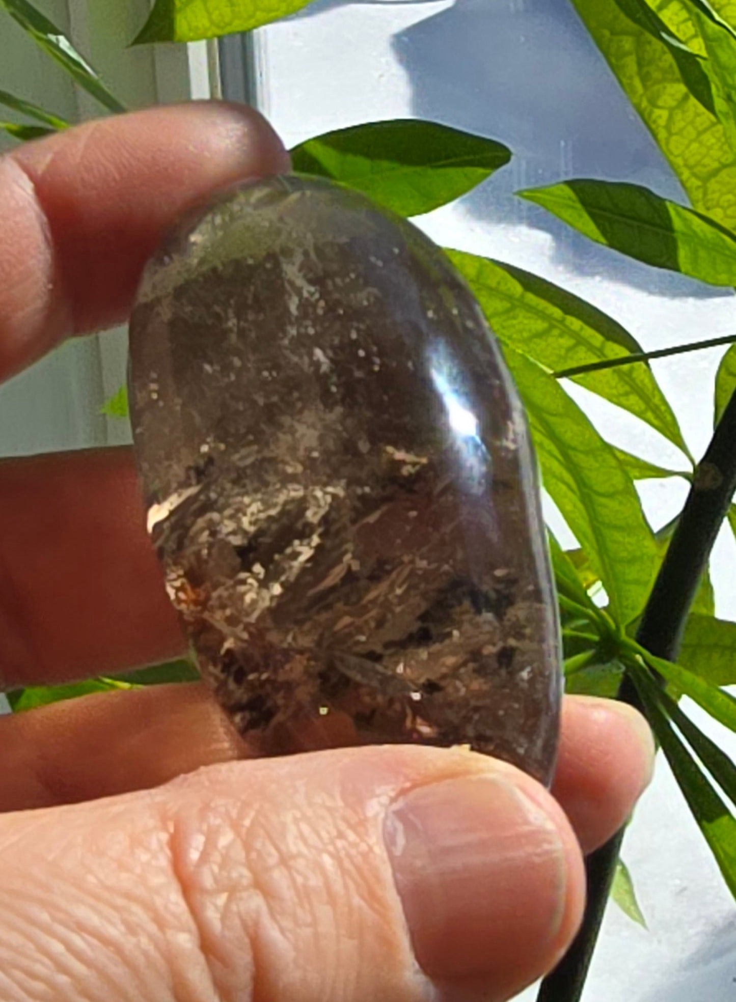 Garden Quartz Lens – Natural Quartz from Brazil