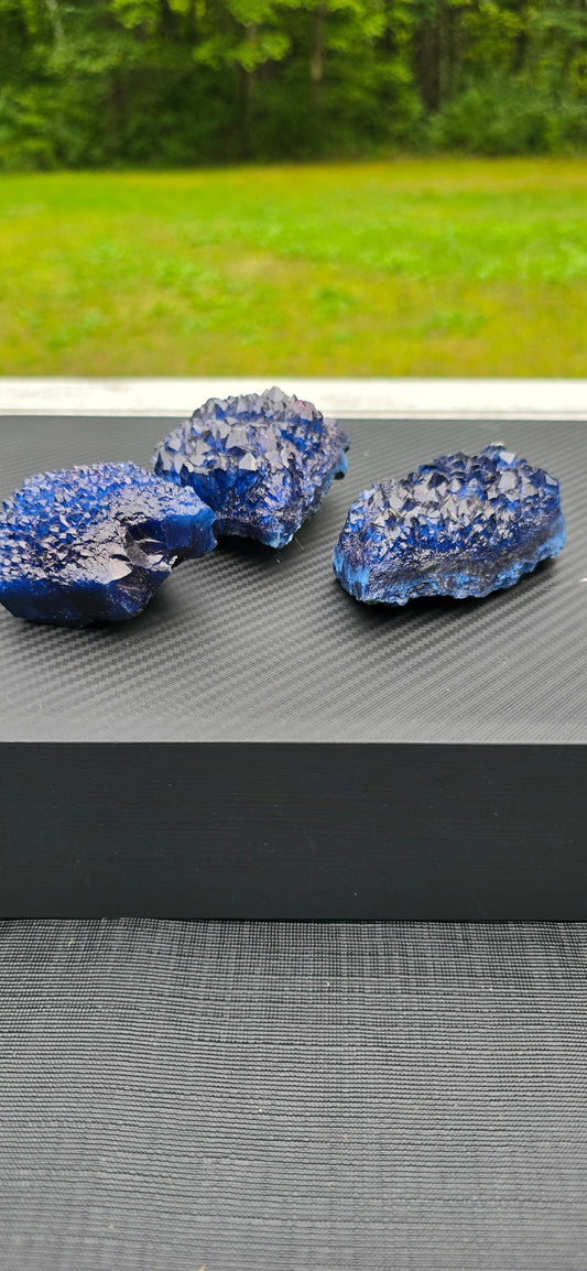 Dyed Blue Quartz