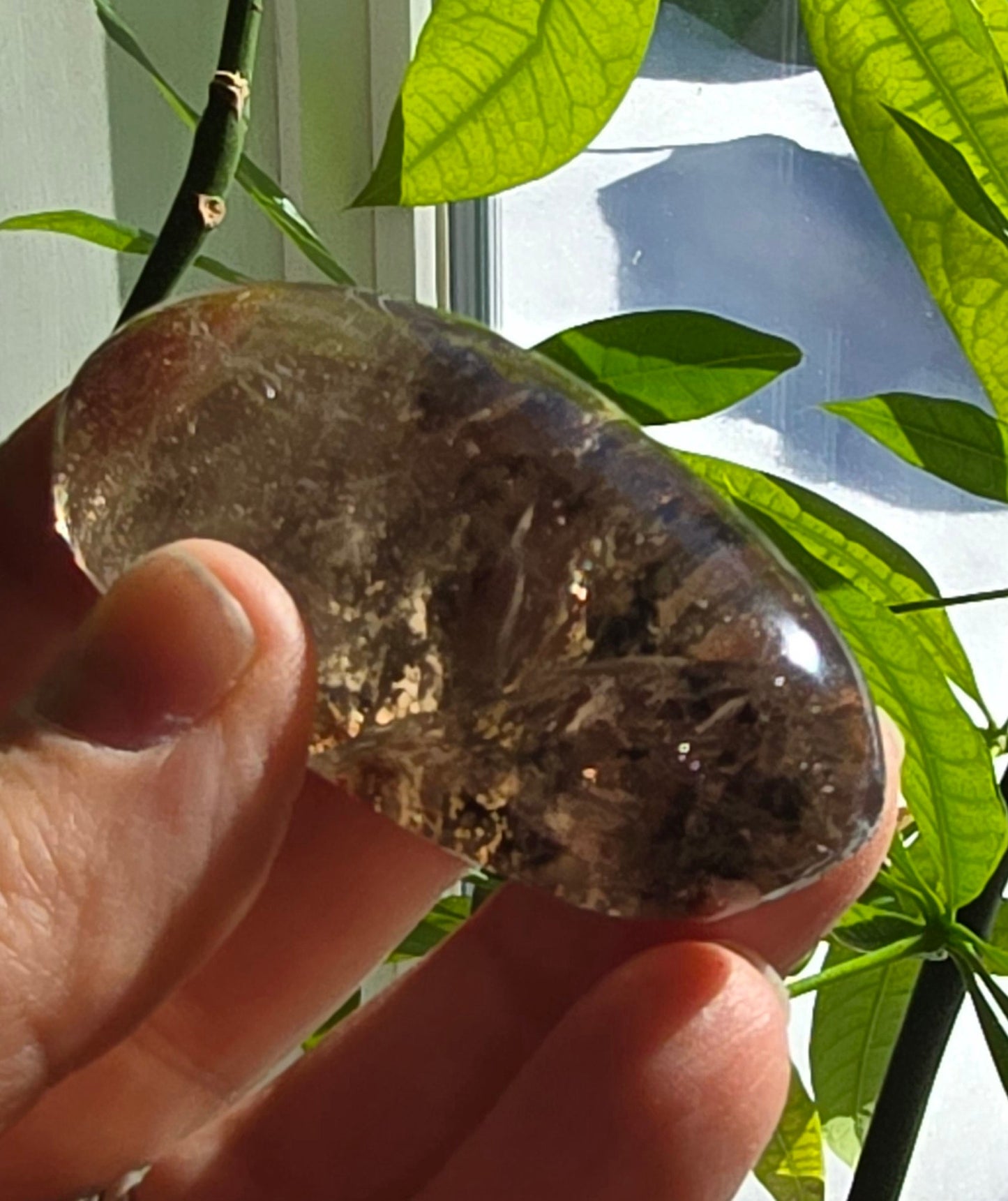Garden Quartz Lens – Natural Quartz from Brazil