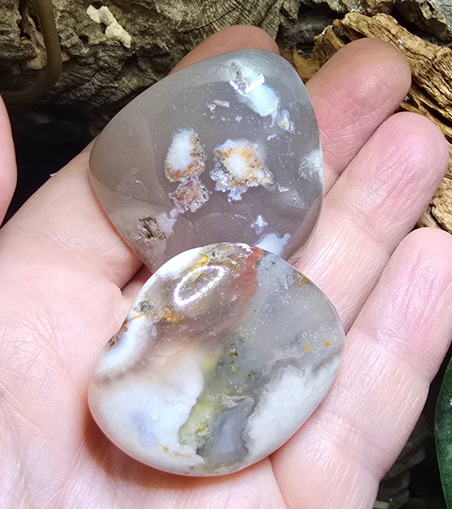 Flower Agate Tumble Agate tumble stone