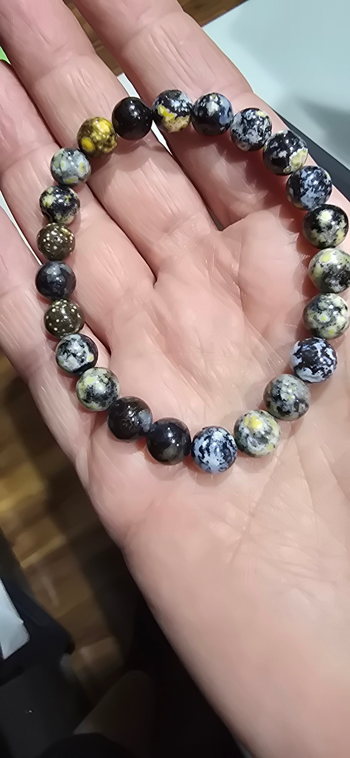 Blue Ocean Jasper 8mm Bracelet