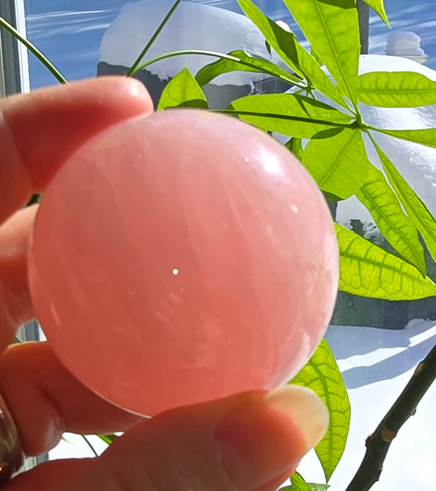Rose Quartz Spheres – Polished Natural Quartz