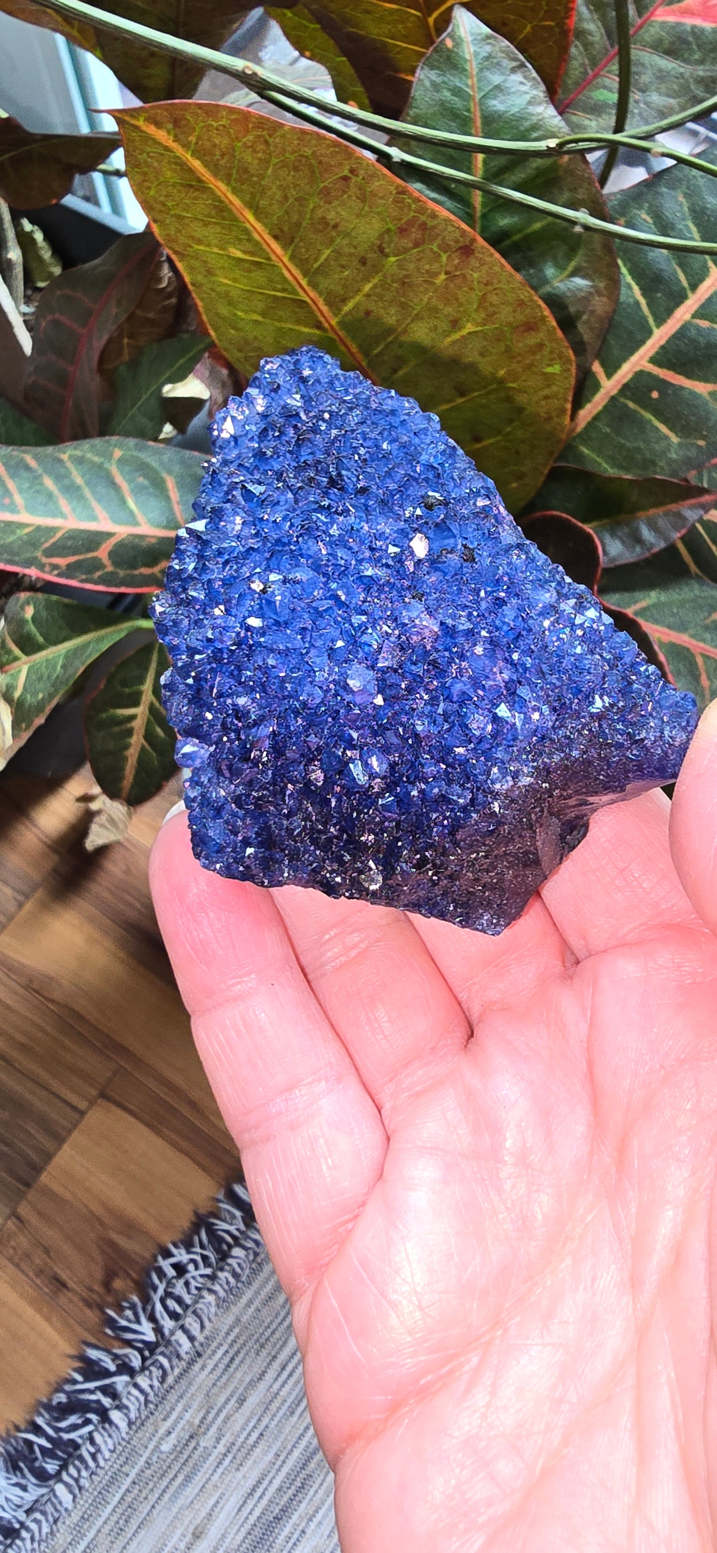 Dyed Blue Quartz