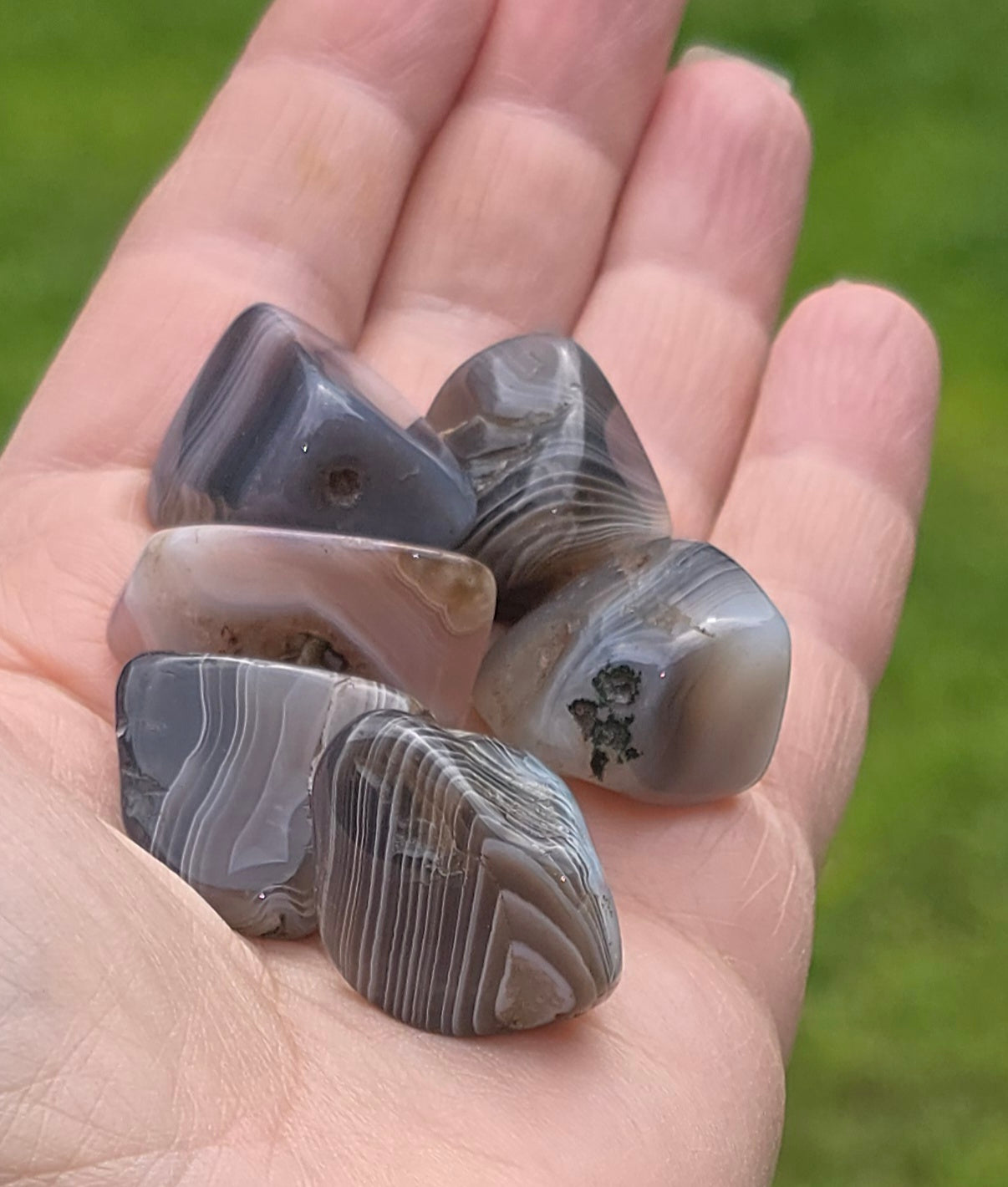 Botswana Agate Tumbled Stones