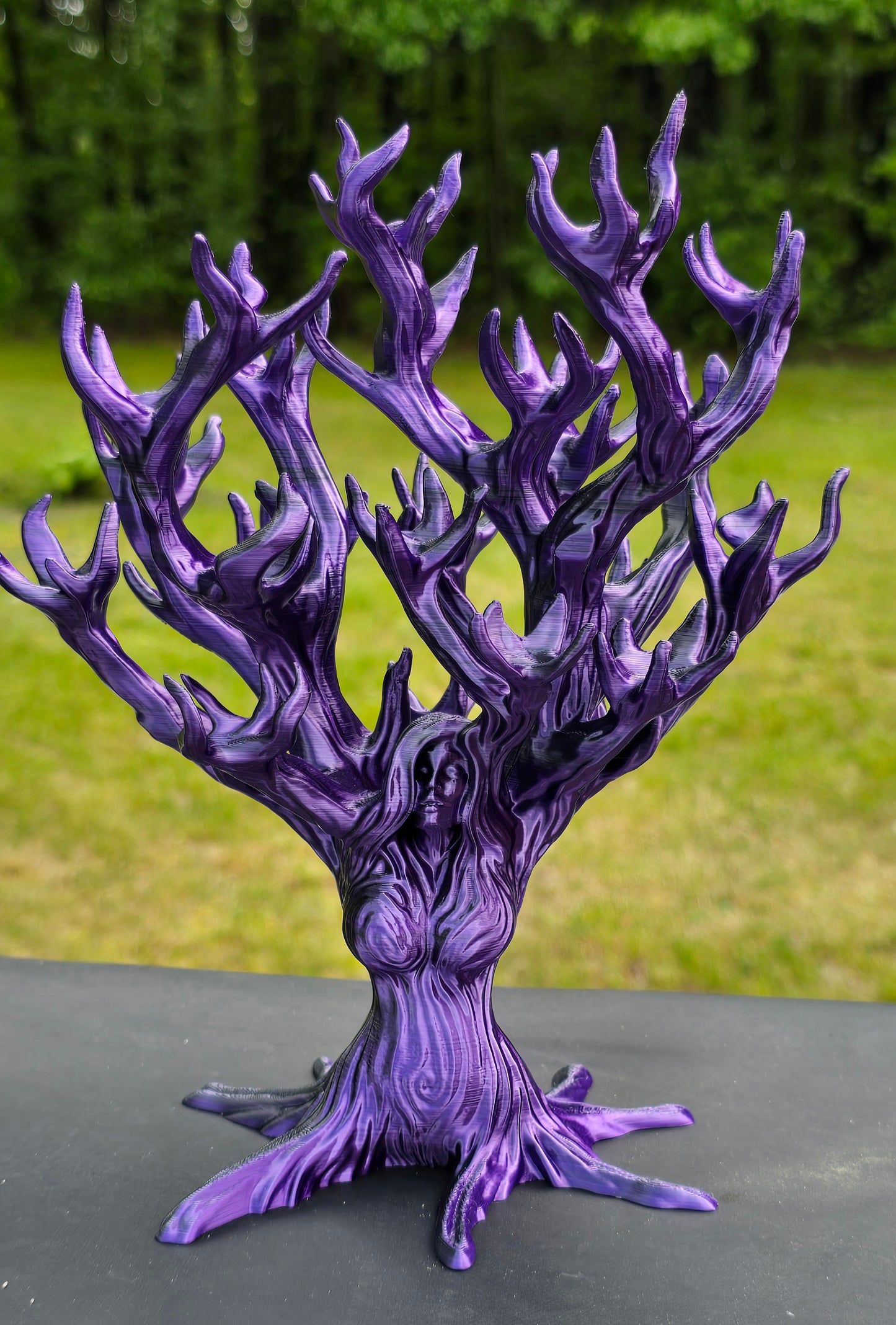 3D Printed Tumble Tree – Unique Crystal Display Décor