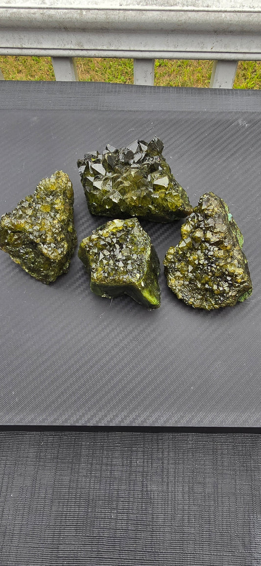 Dyed Green Quartz