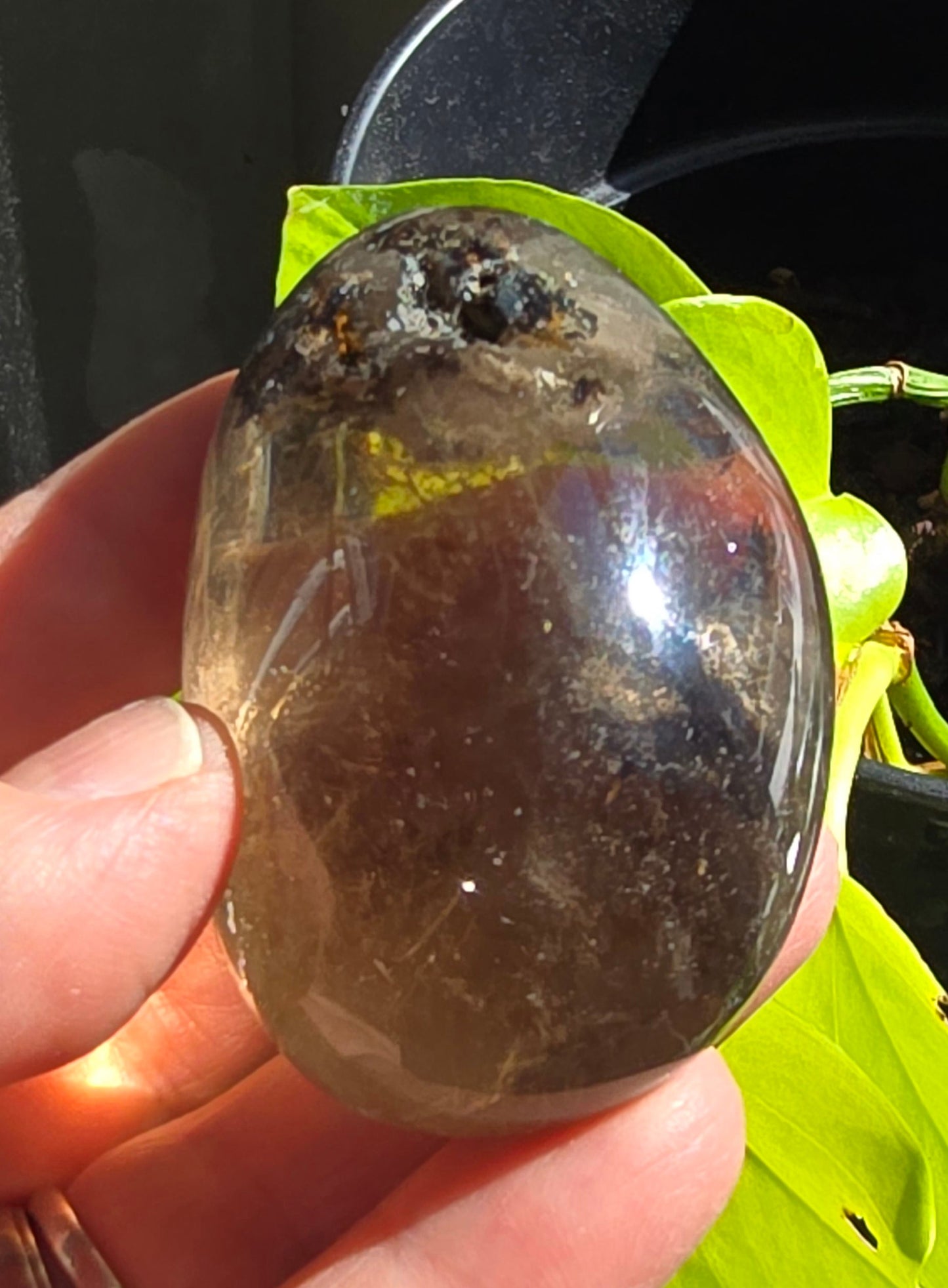 Garden Quartz Lens – Natural Quartz from Brazil