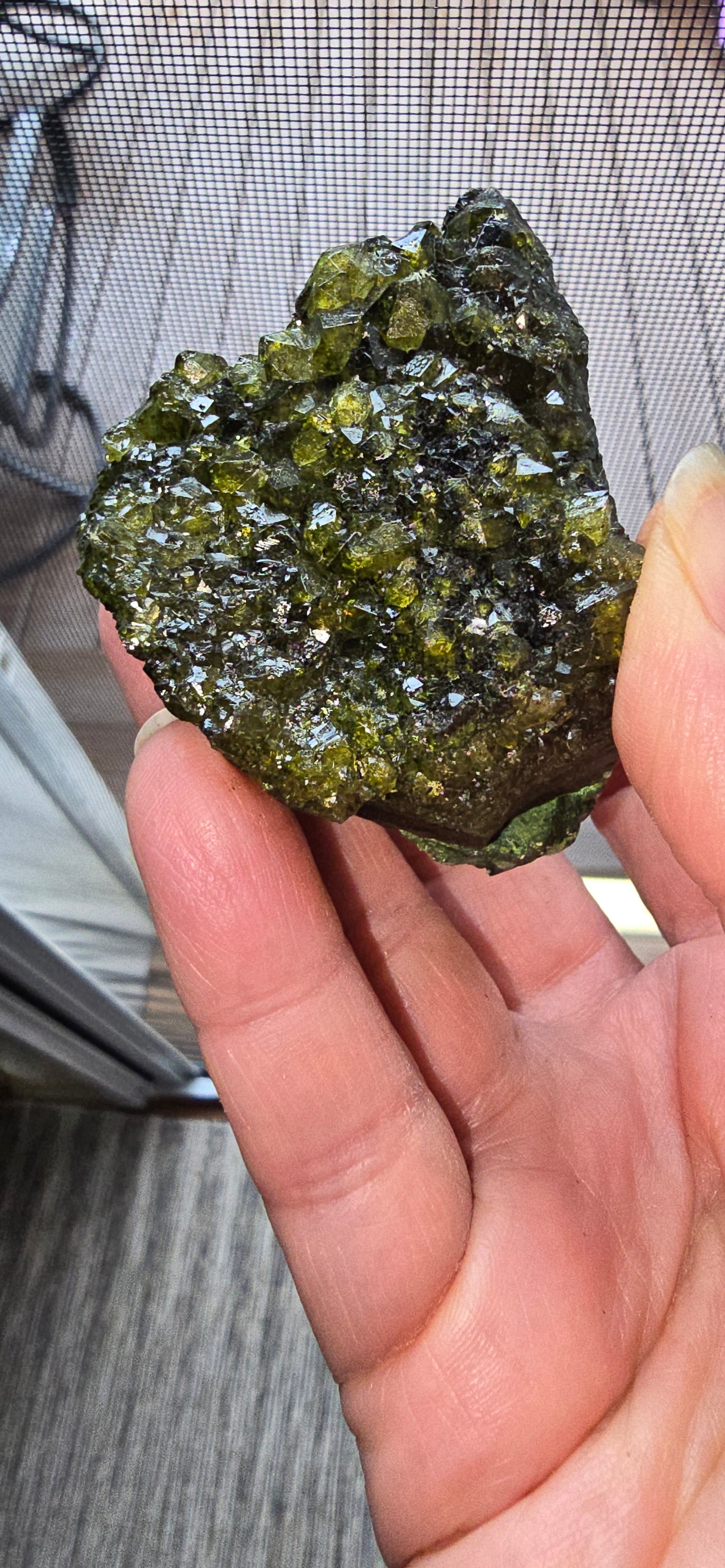 Dyed Green Quartz