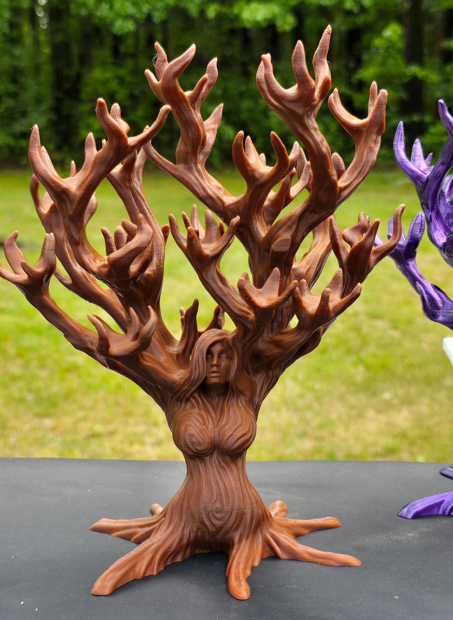 3D Printed Tumble Tree – Unique Crystal Display Décor