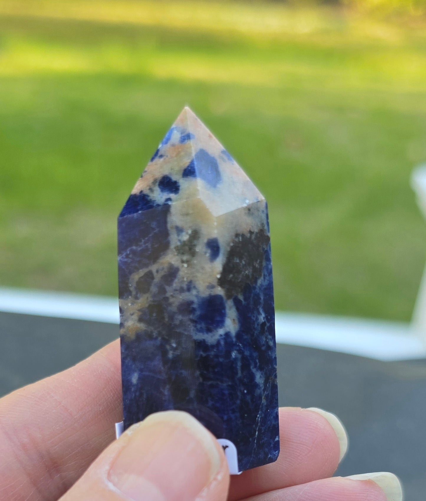 Sodalite Towers – Polished Natural Stone