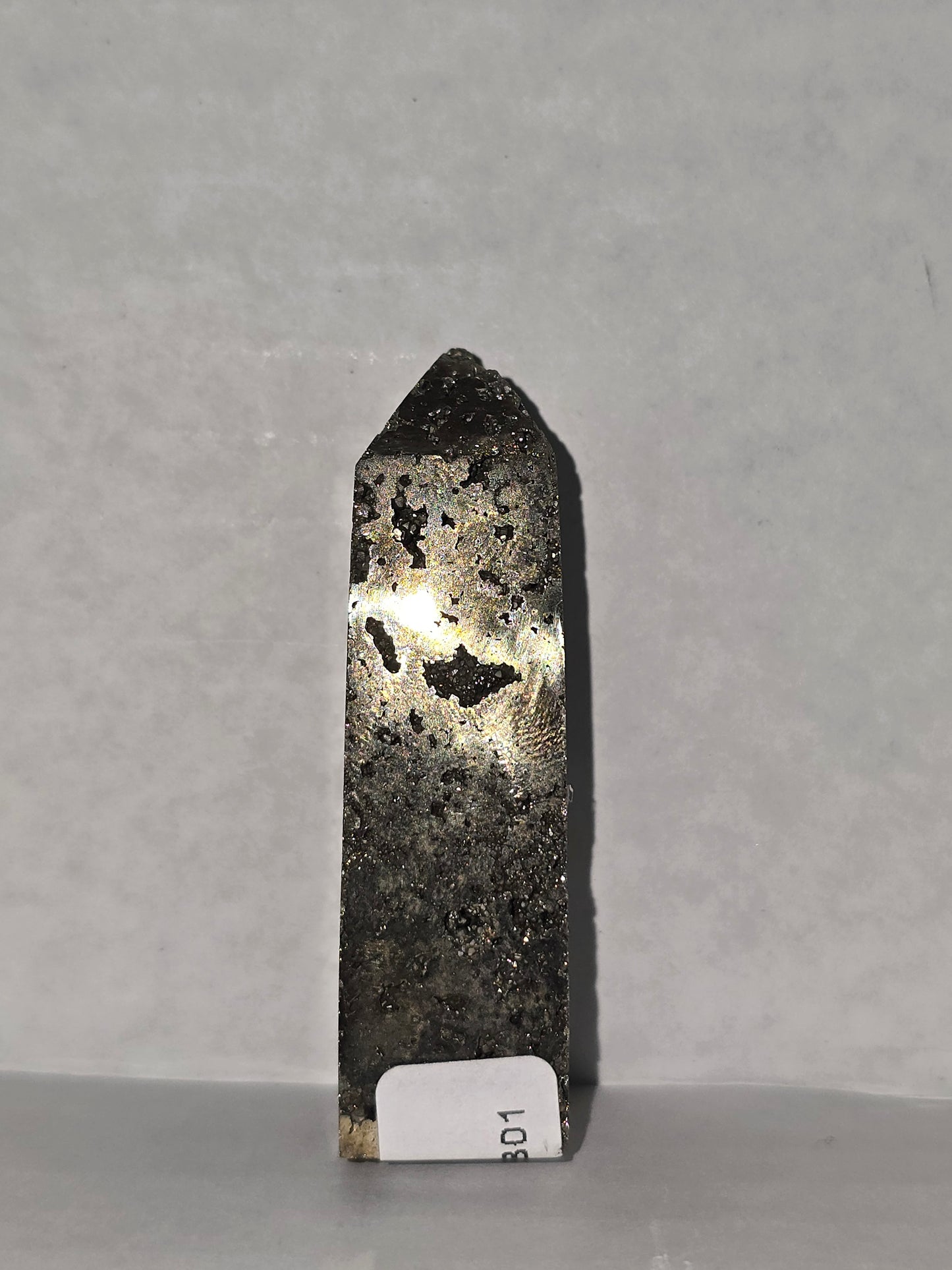 Druzy Pyrite Tower