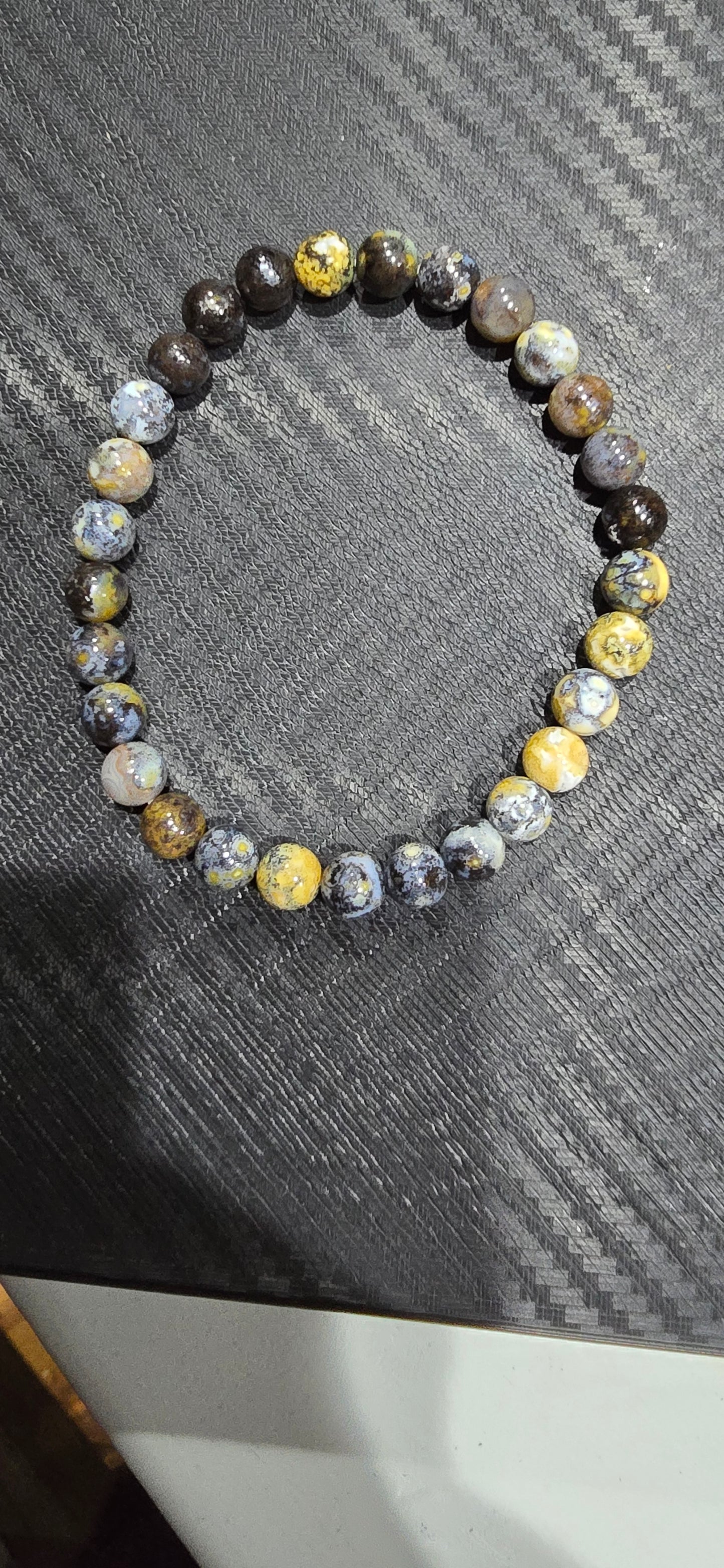 Blue Ocean Jasper 6mm Bracelet