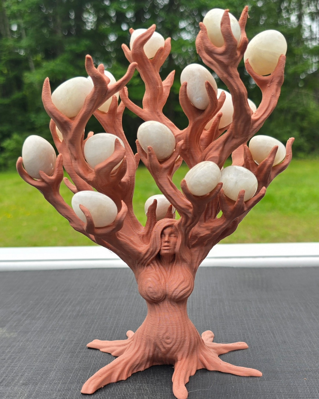3D Printed Tumble Tree – Unique Crystal Display Décor