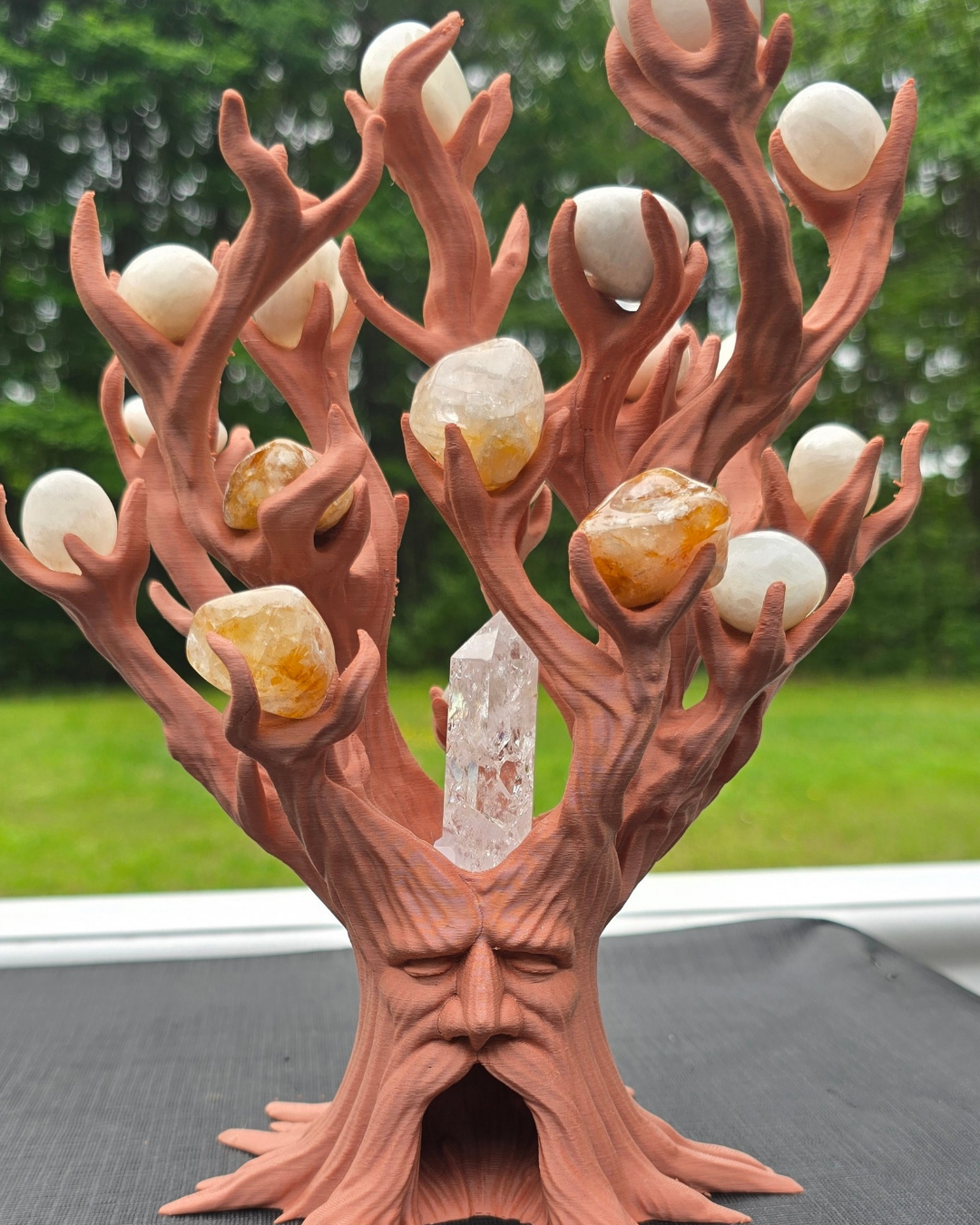 3D Printed Tumble Tree – Unique Crystal Display Décor