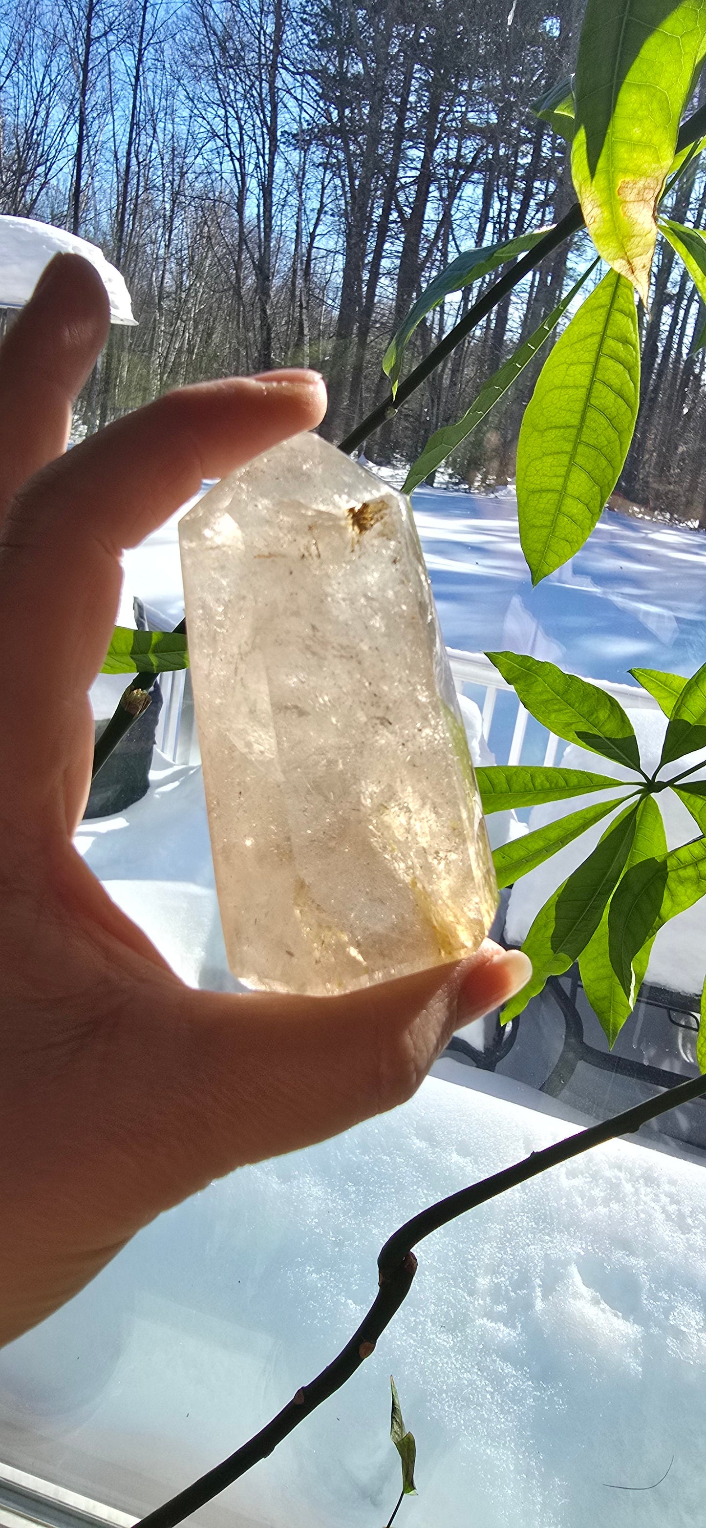 Clear Quartz Towers – Polished Natural Quartz
