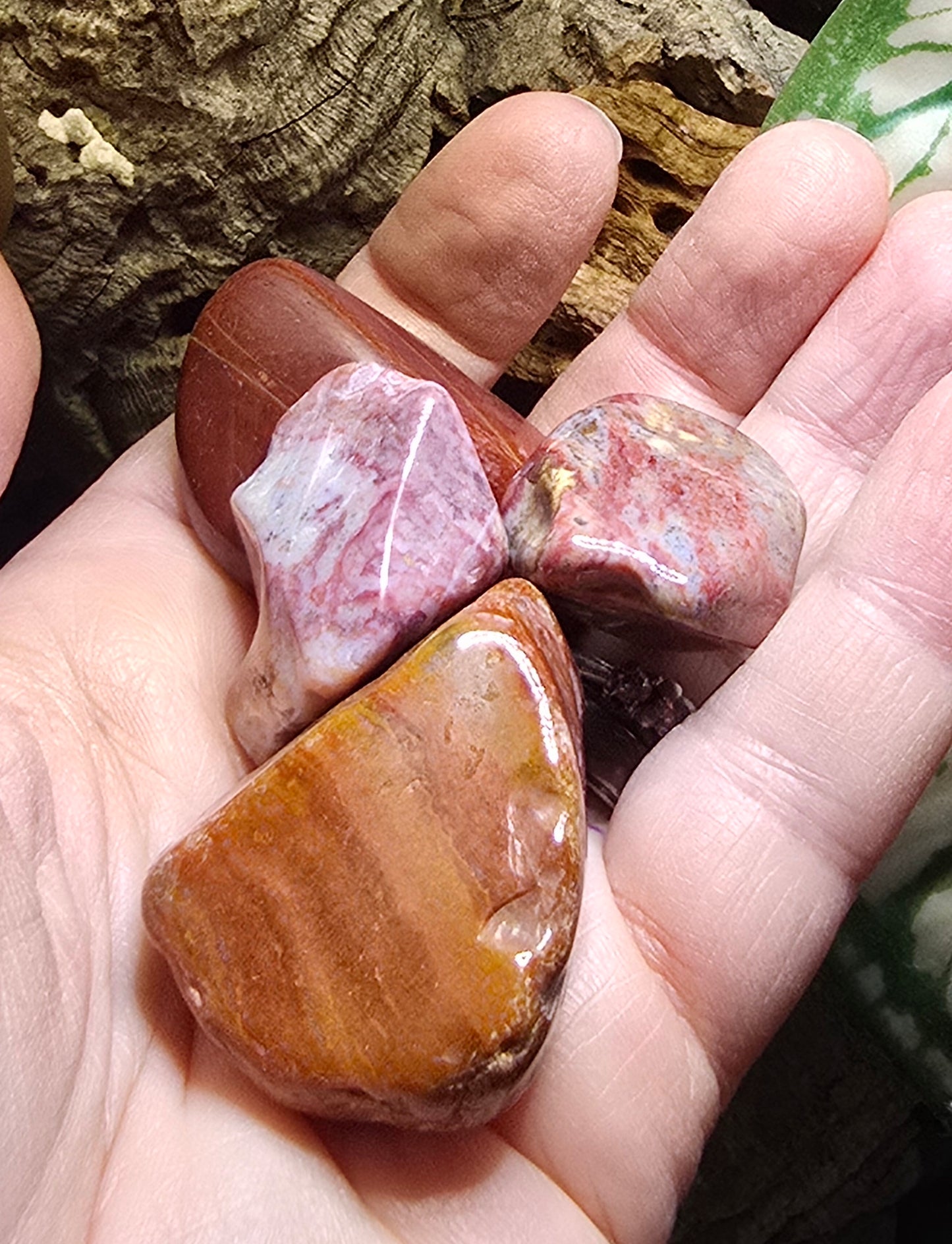 Red River Jasper Tumble – Natural Polished Stone