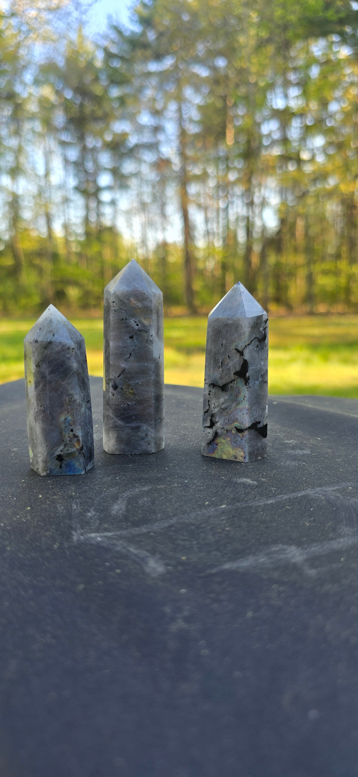 Labradorite Towers – Polished Natural Stone