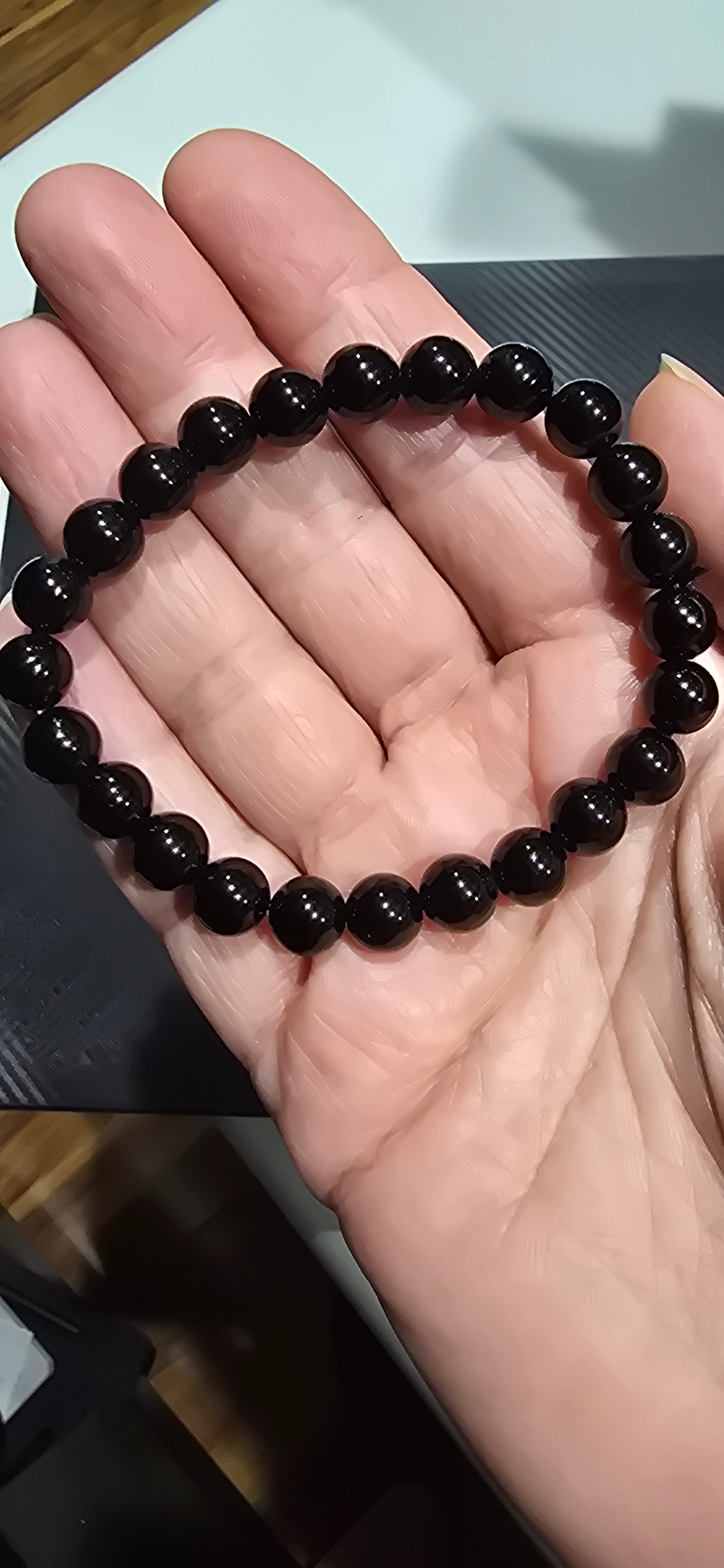 Black Obsidian 8mm Bracelet