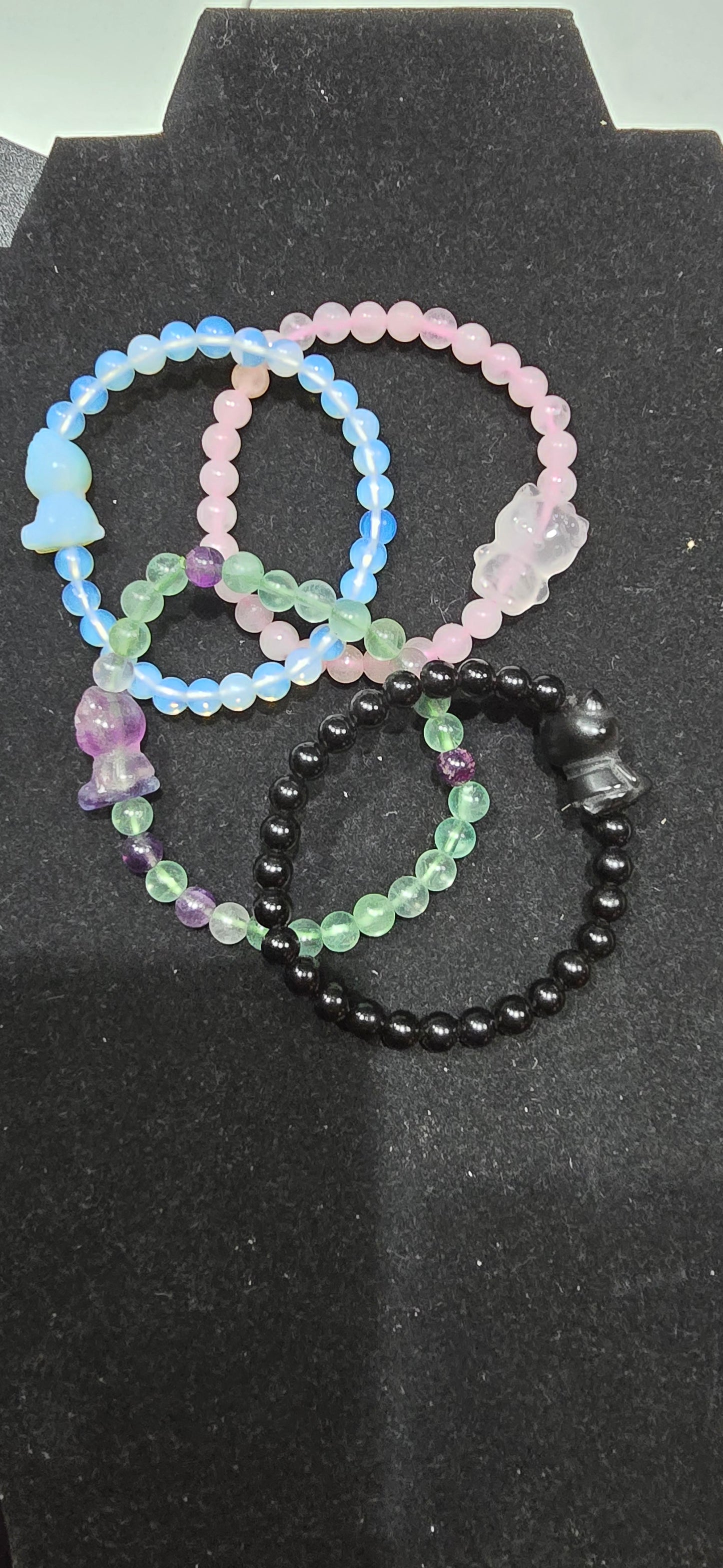 Hello Kitty 6mm Beaded Bracelet