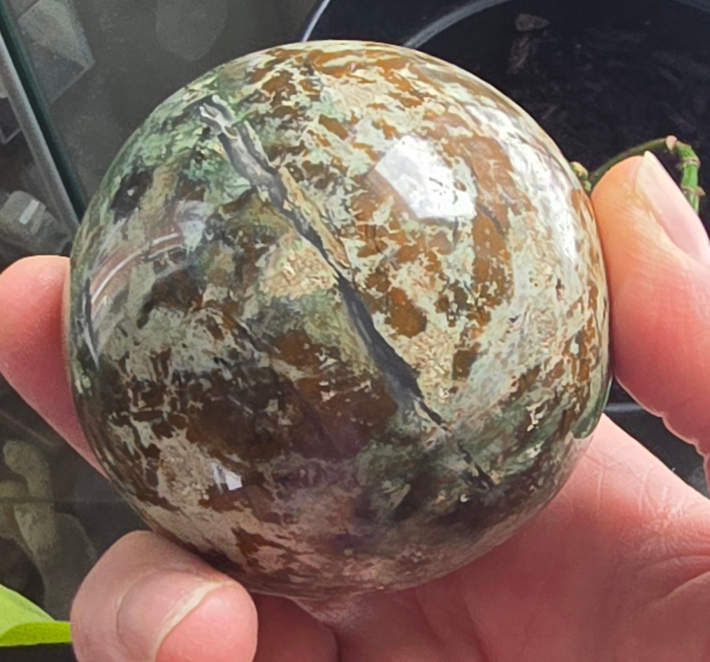 Calcite sphere