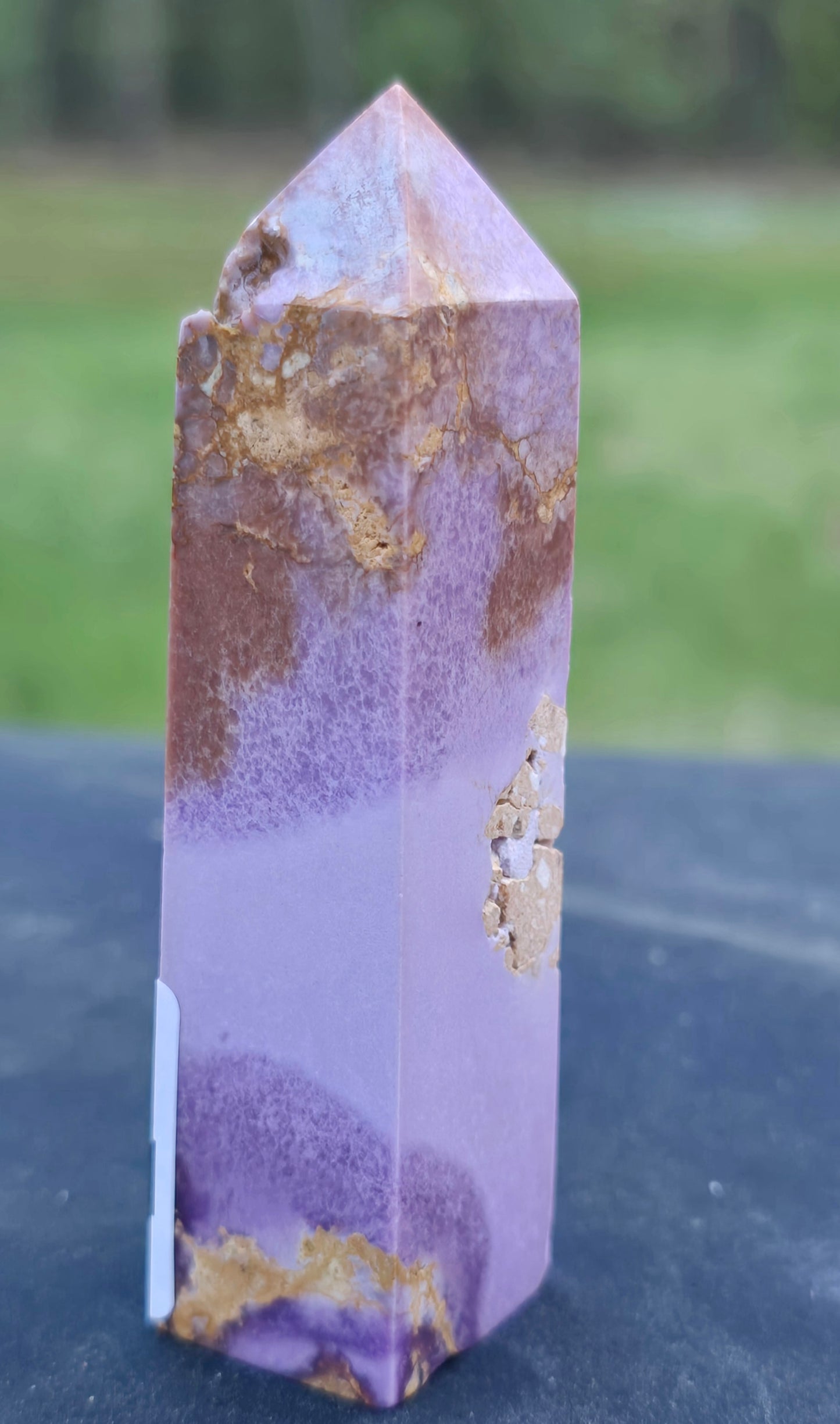 Phosphosiderite Tower – Polished Natural Mineral