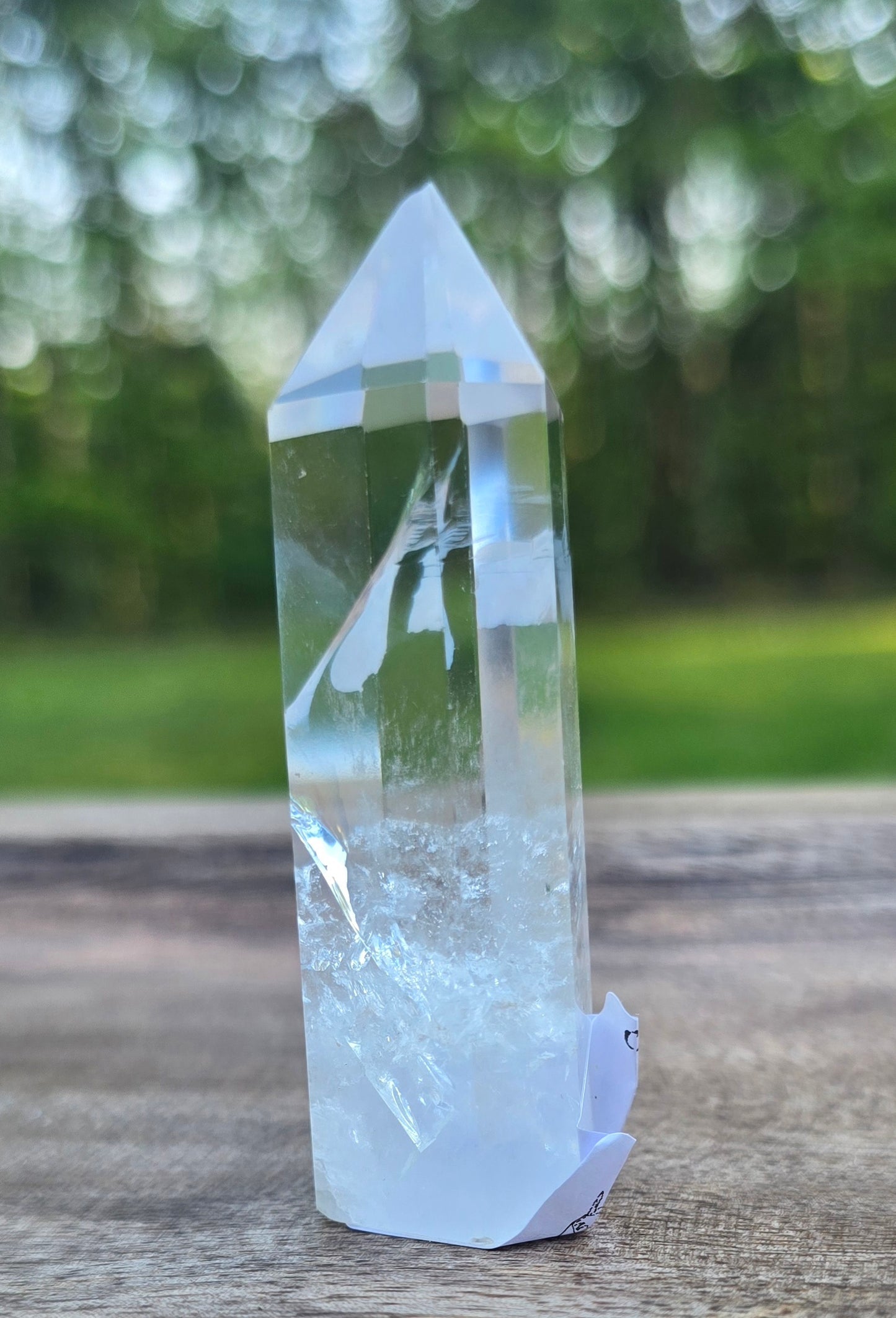 Clear Quartz Tower – Polished Natural Quartz