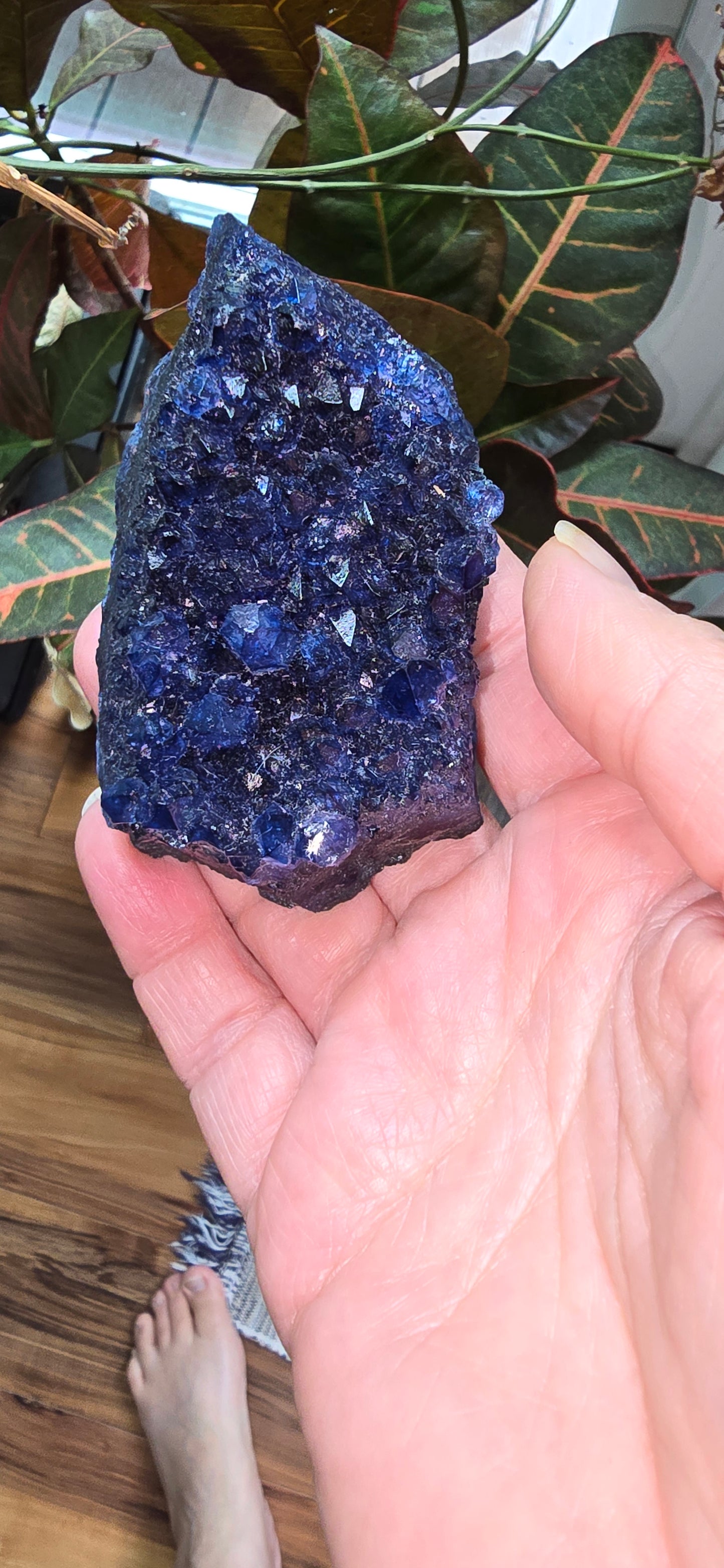 Dyed Blue Quartz