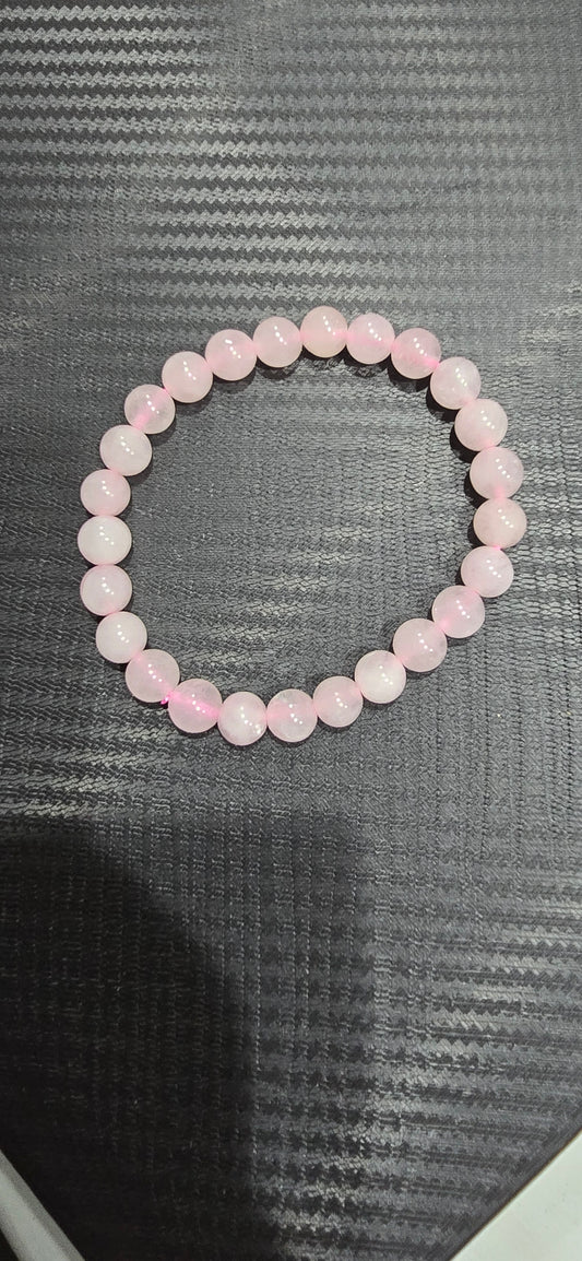 Rose Quartz 8mm Bracelet