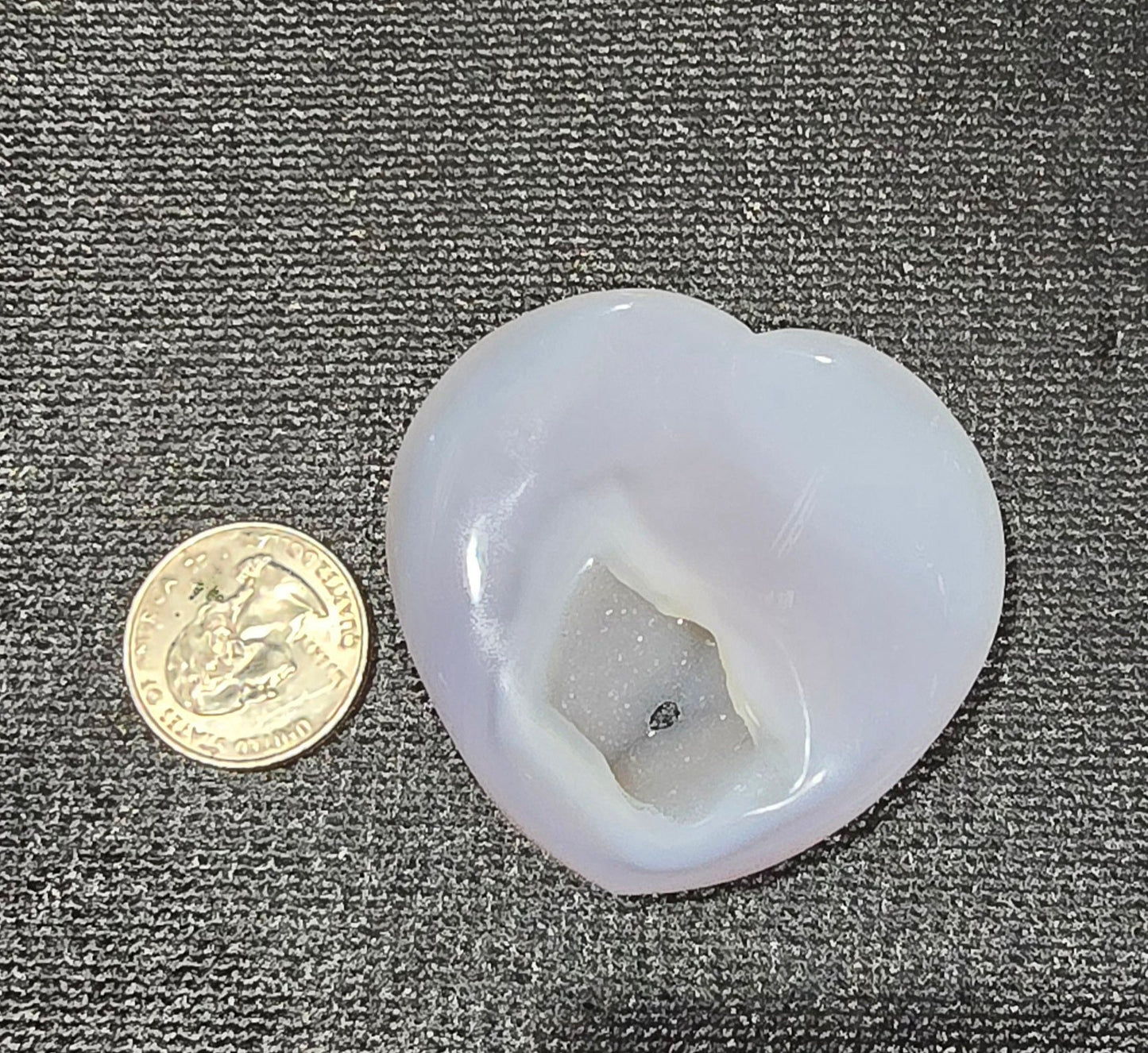 Agate Heart Carvings – Polished Natural Agate